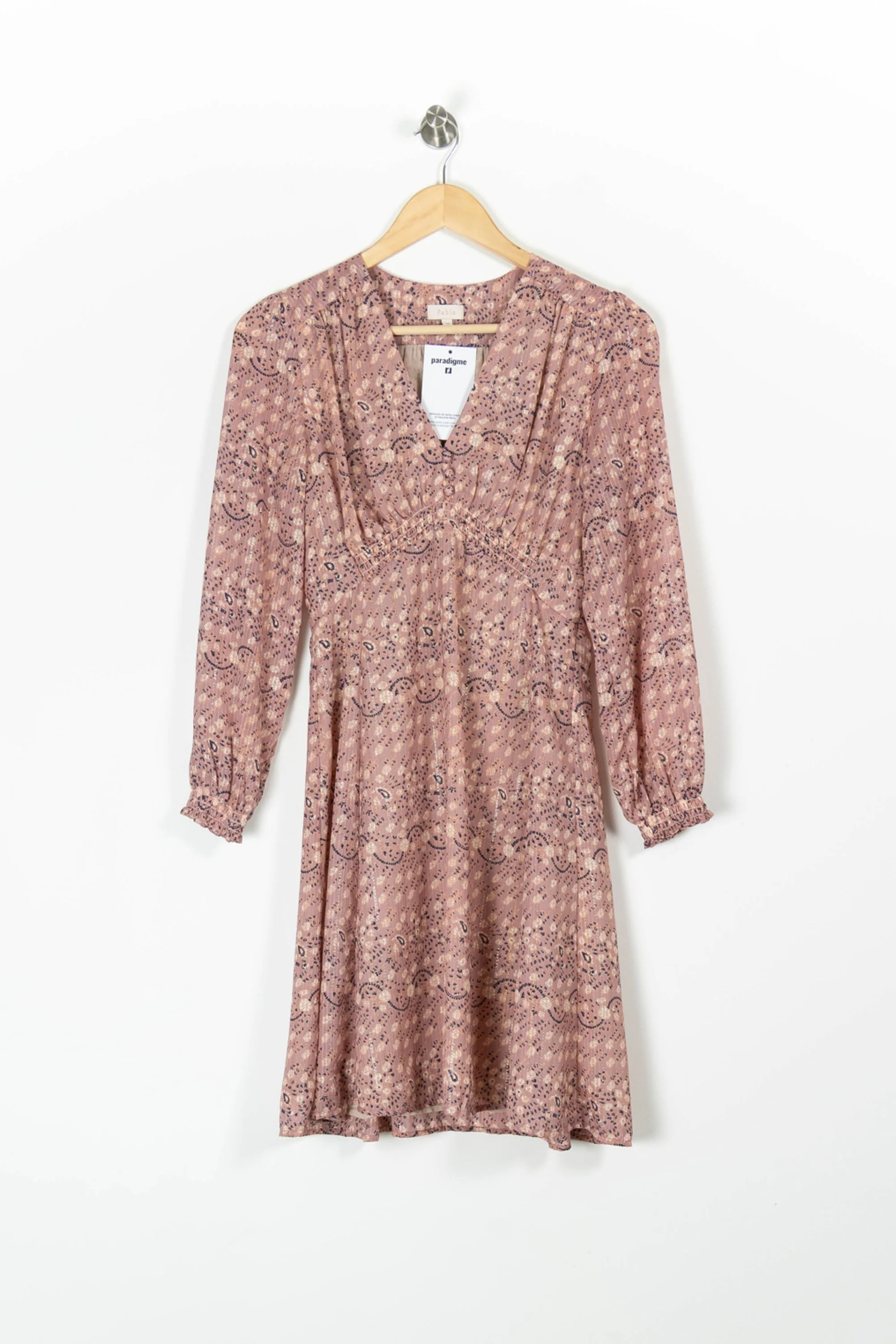 Robe Midi Rose - Taille M/38 - Image 2