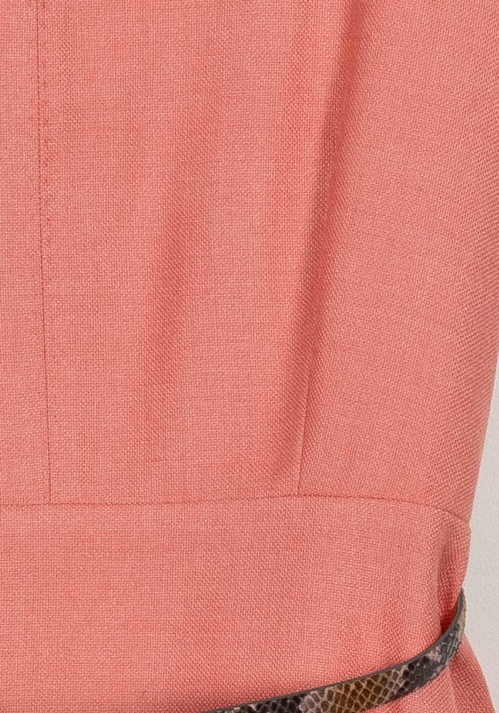 Robe Midi Rose - Taille XS/34 - Image 3