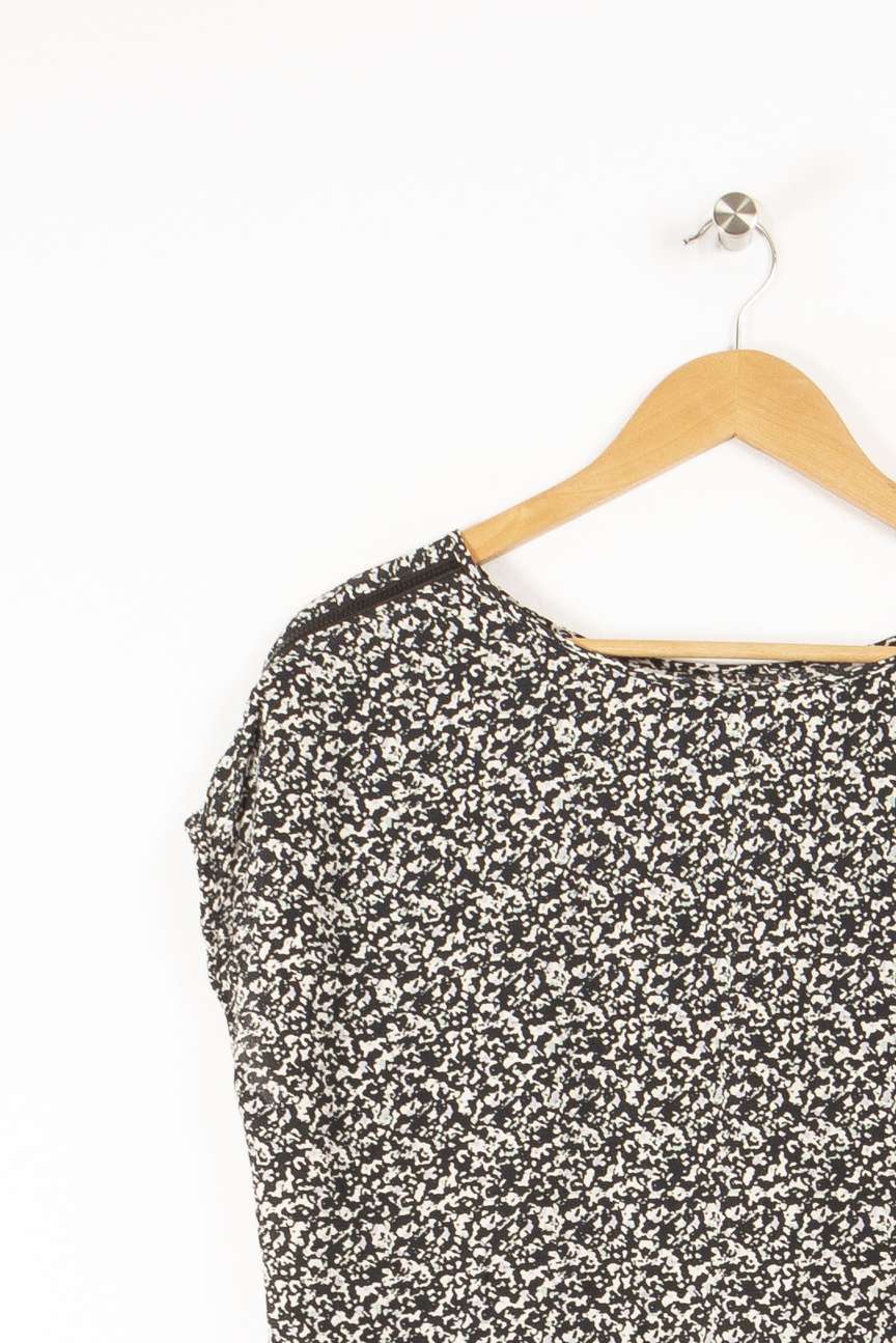 Robe multicolore noire et blanche - L / 40 - Image 3