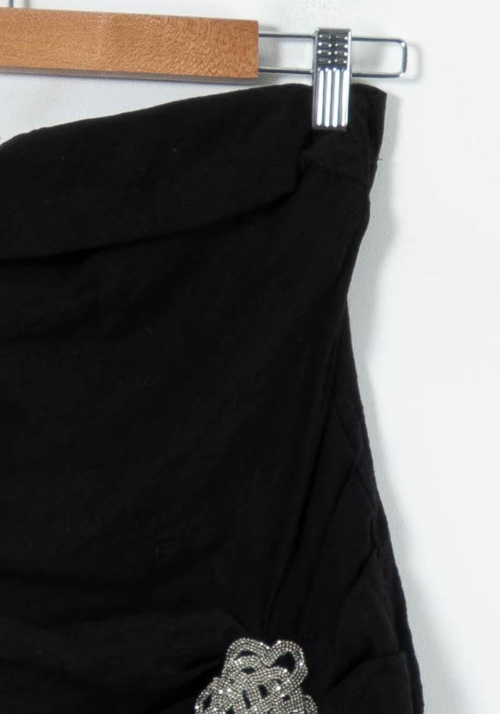 Robe noire avec détail - Taille L/40 - Image 3