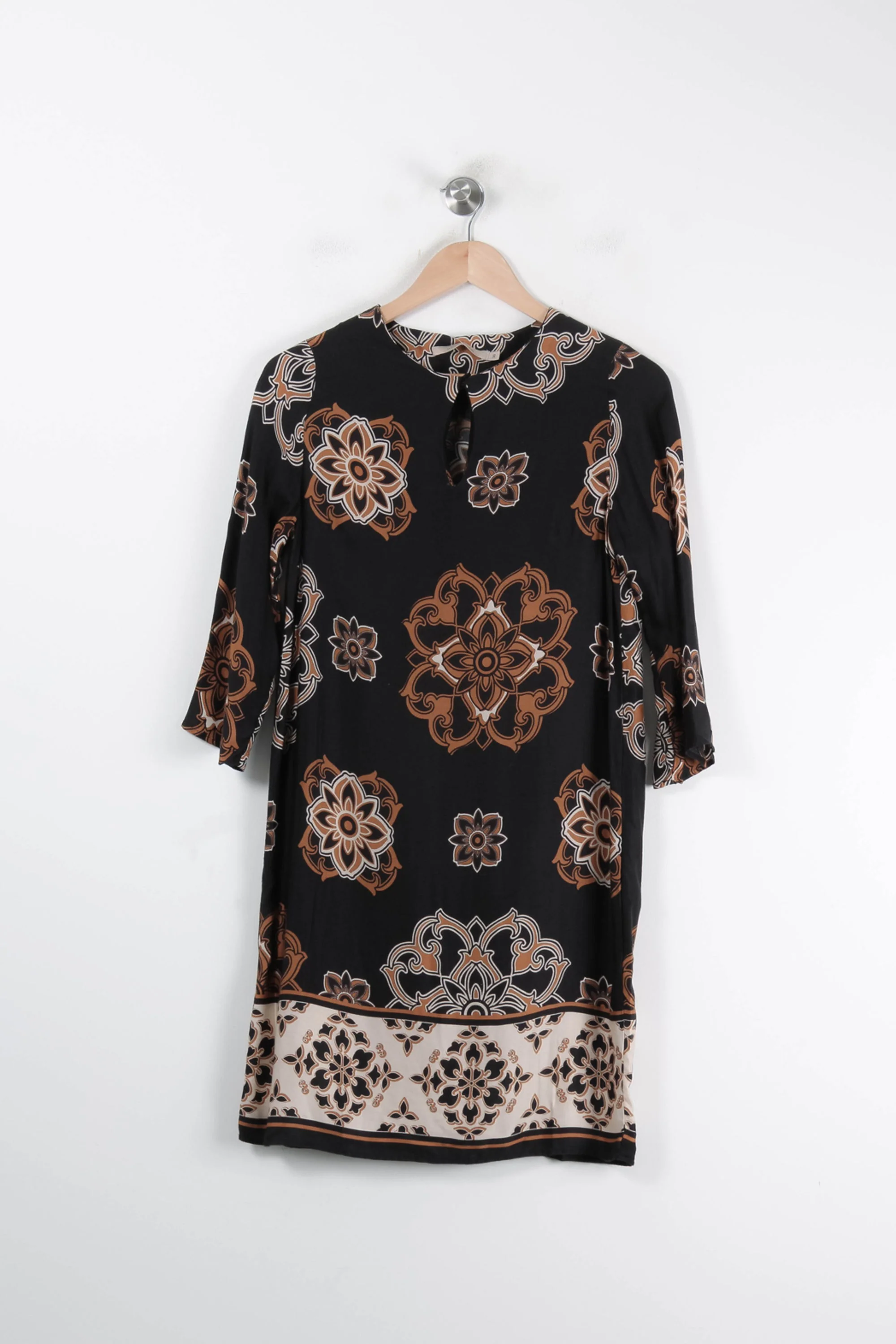 Robe Noire et Beige - Taille S/36 - Image 2