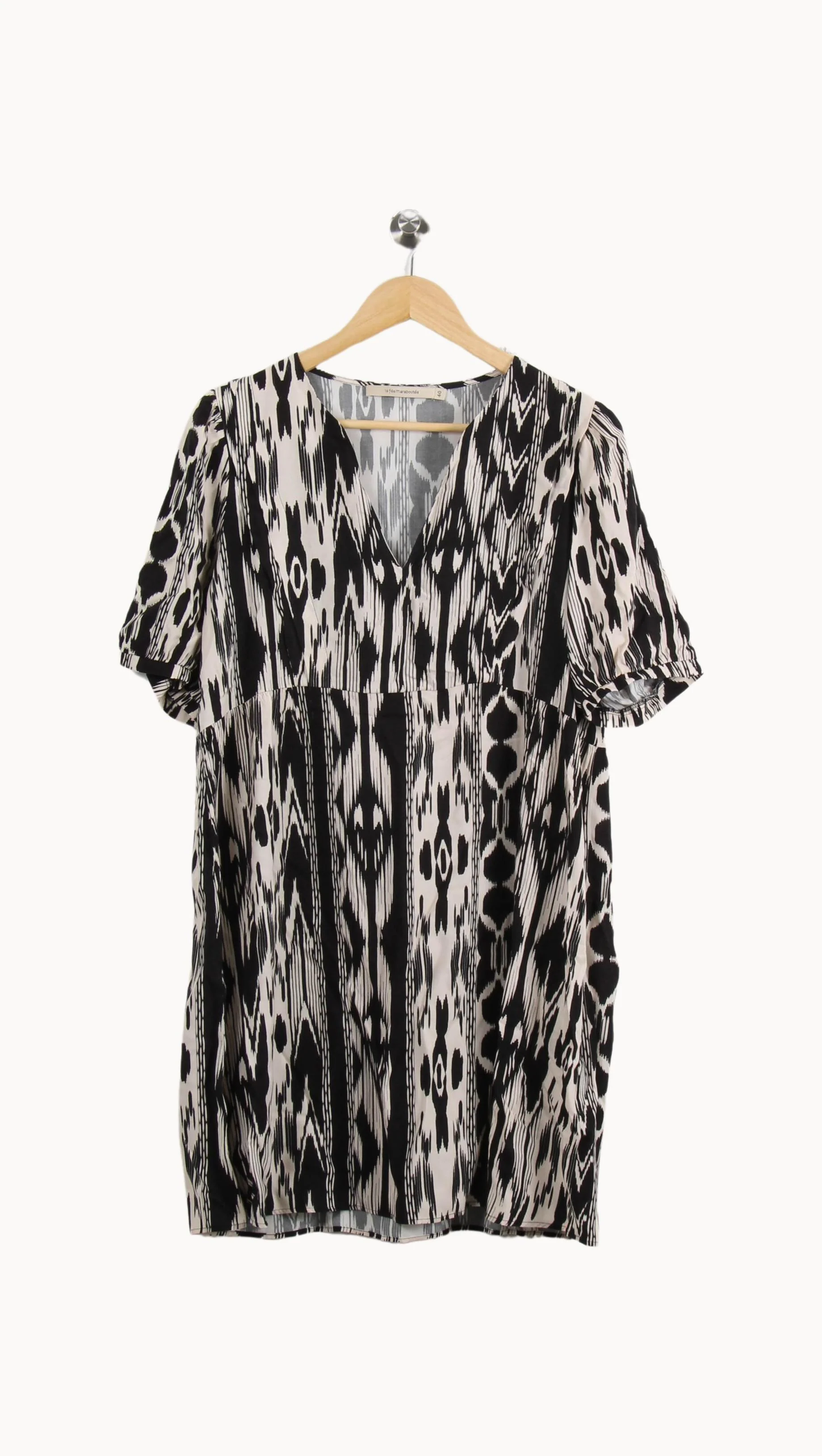Robe Noire et Blanche - Taille L/40 - Image 2