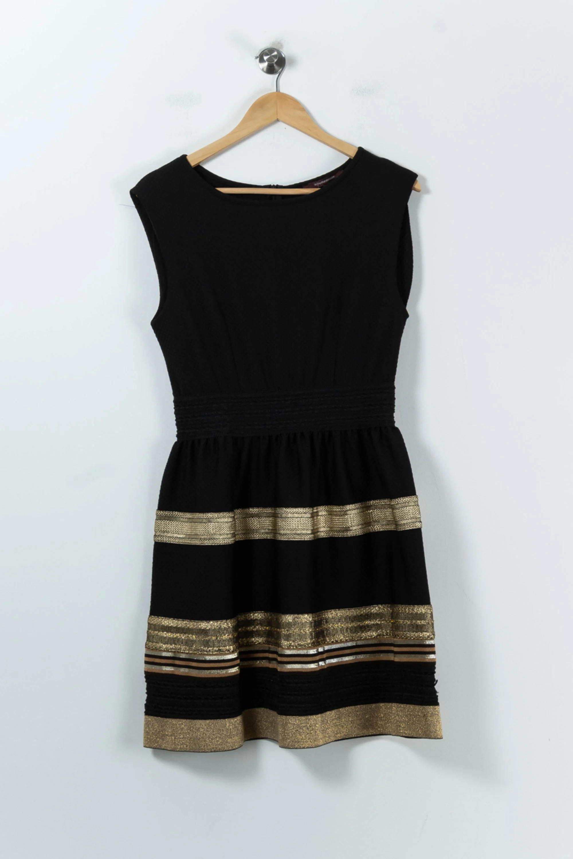 Robe Noire et Dorée - Taille S/36 - Image 2