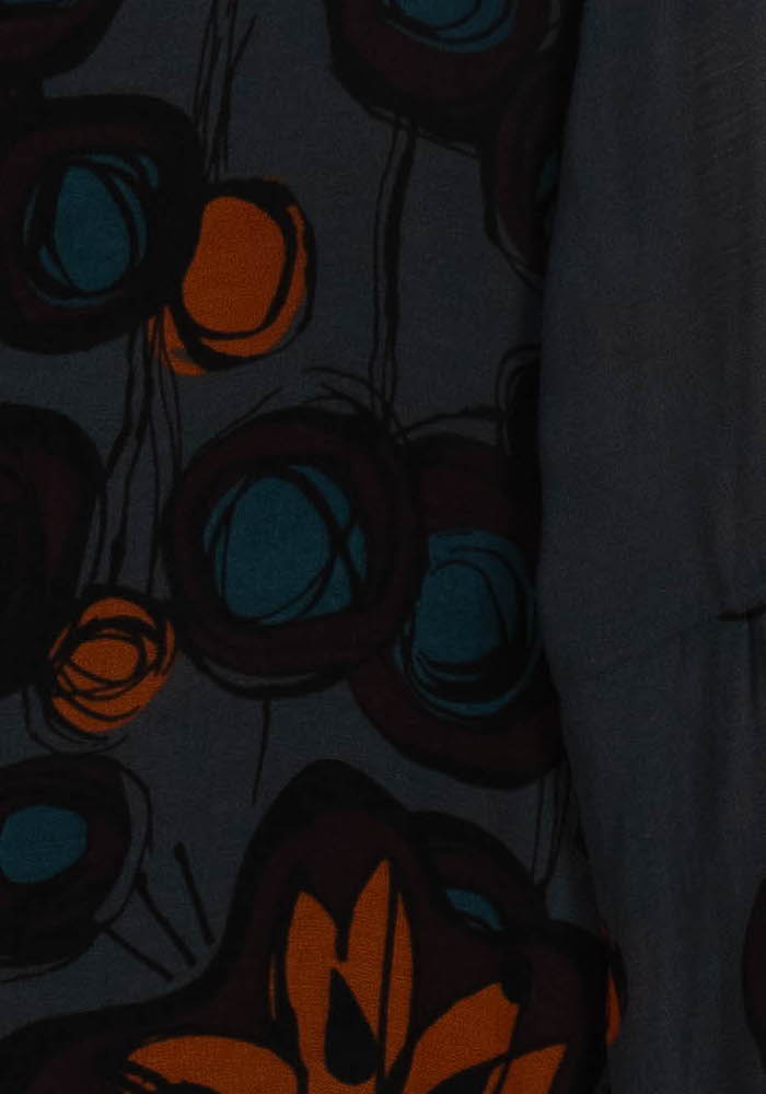 Robe Noire et Orange - Taille M/38 - Image 3