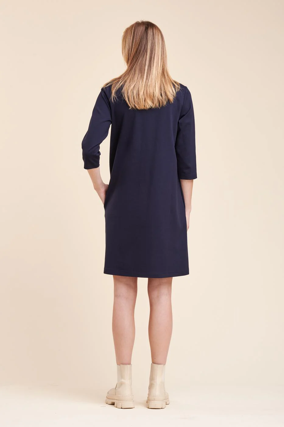 Robe évasée en jersey milano - S/36 - Image 4