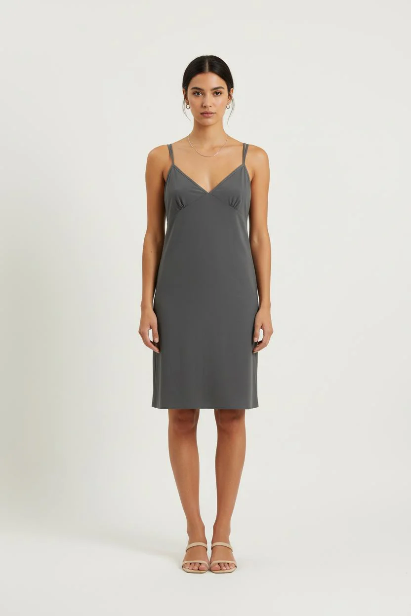 Robe Nuisette Grise - Taille XS/34