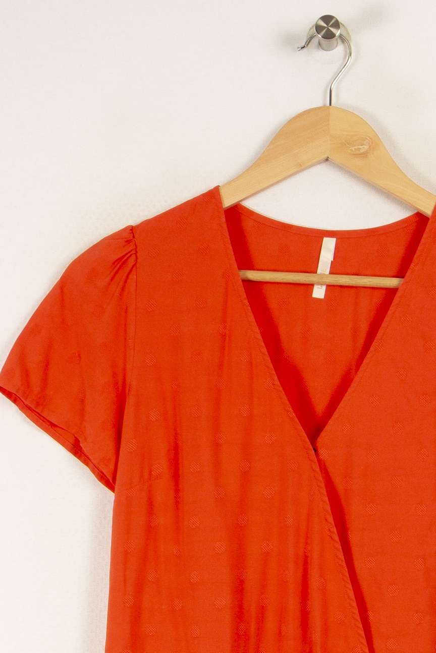Robe orange - Taille S/36 - Image 3