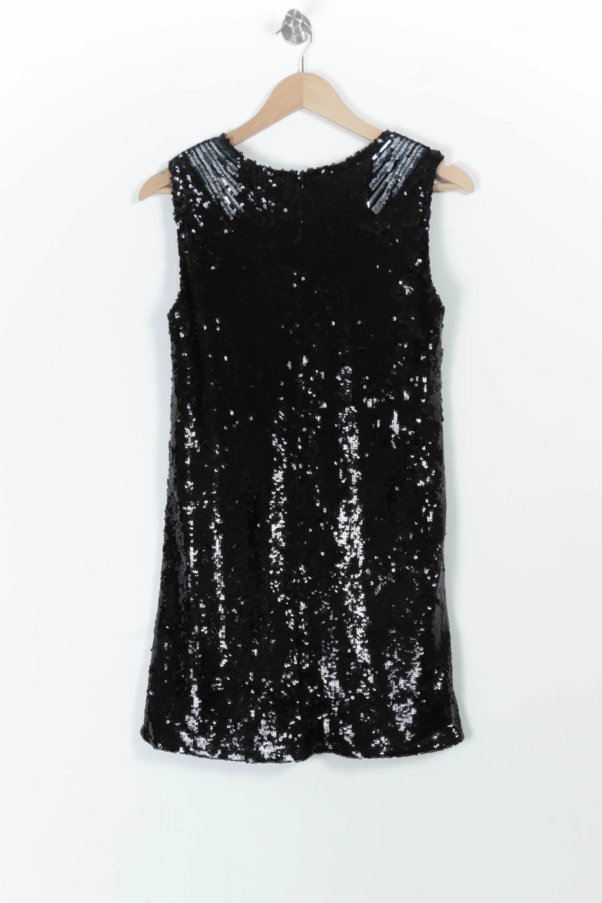 Robe Pailletée Noire - Taille M/38 - Image 4