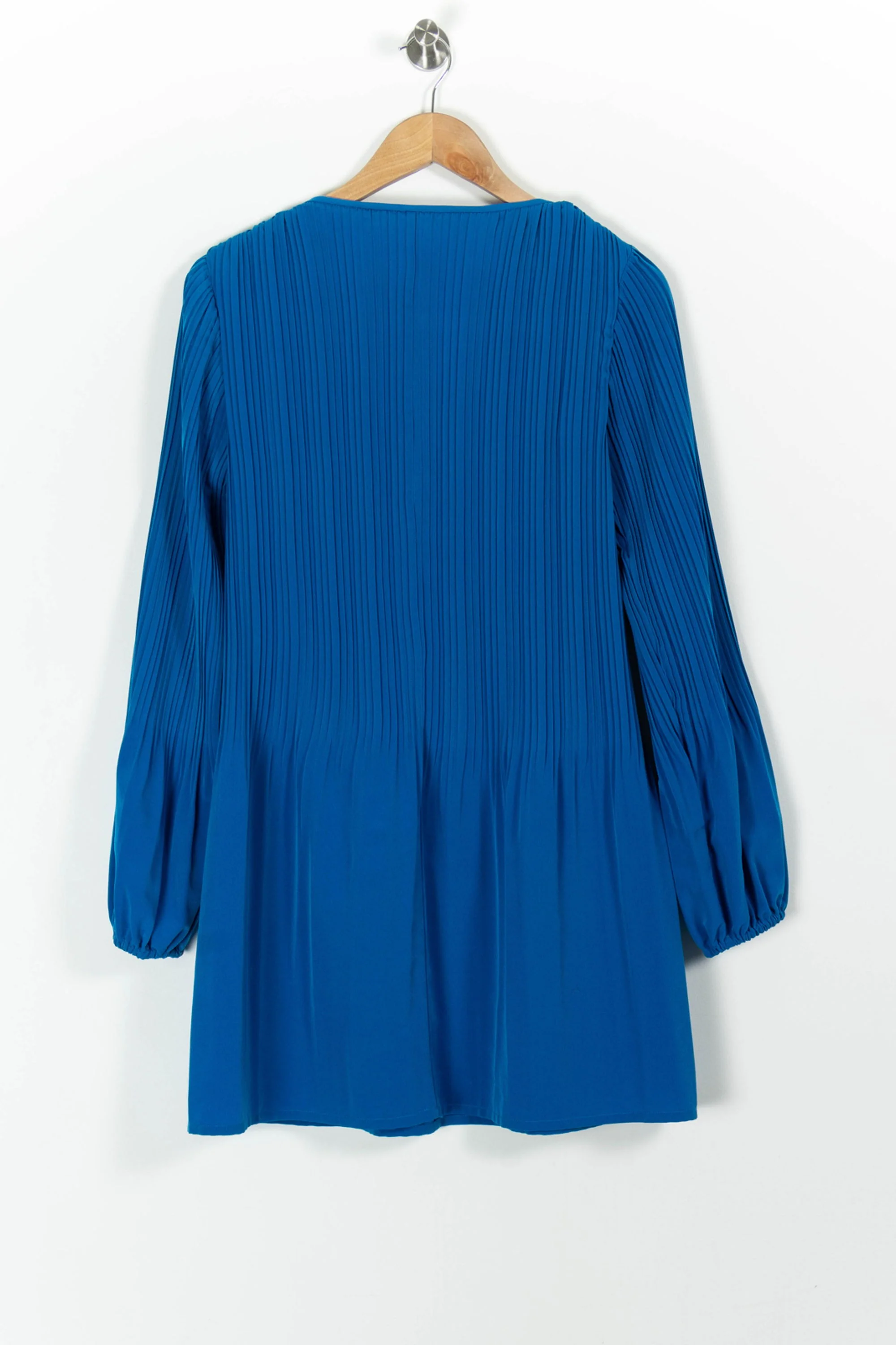 Robe Plissée Bleue - Taille M/38 - Image 4