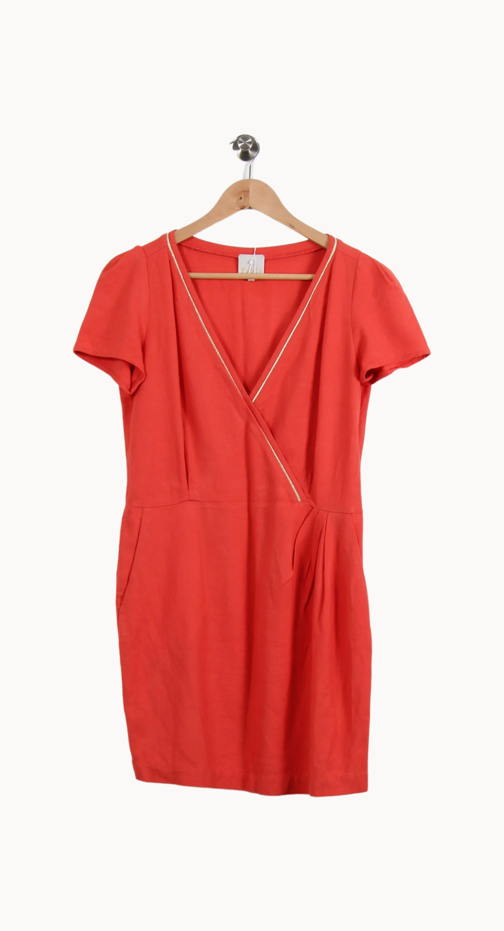 Robe Porte-feuille Rose - Taille M/38 - Image 2