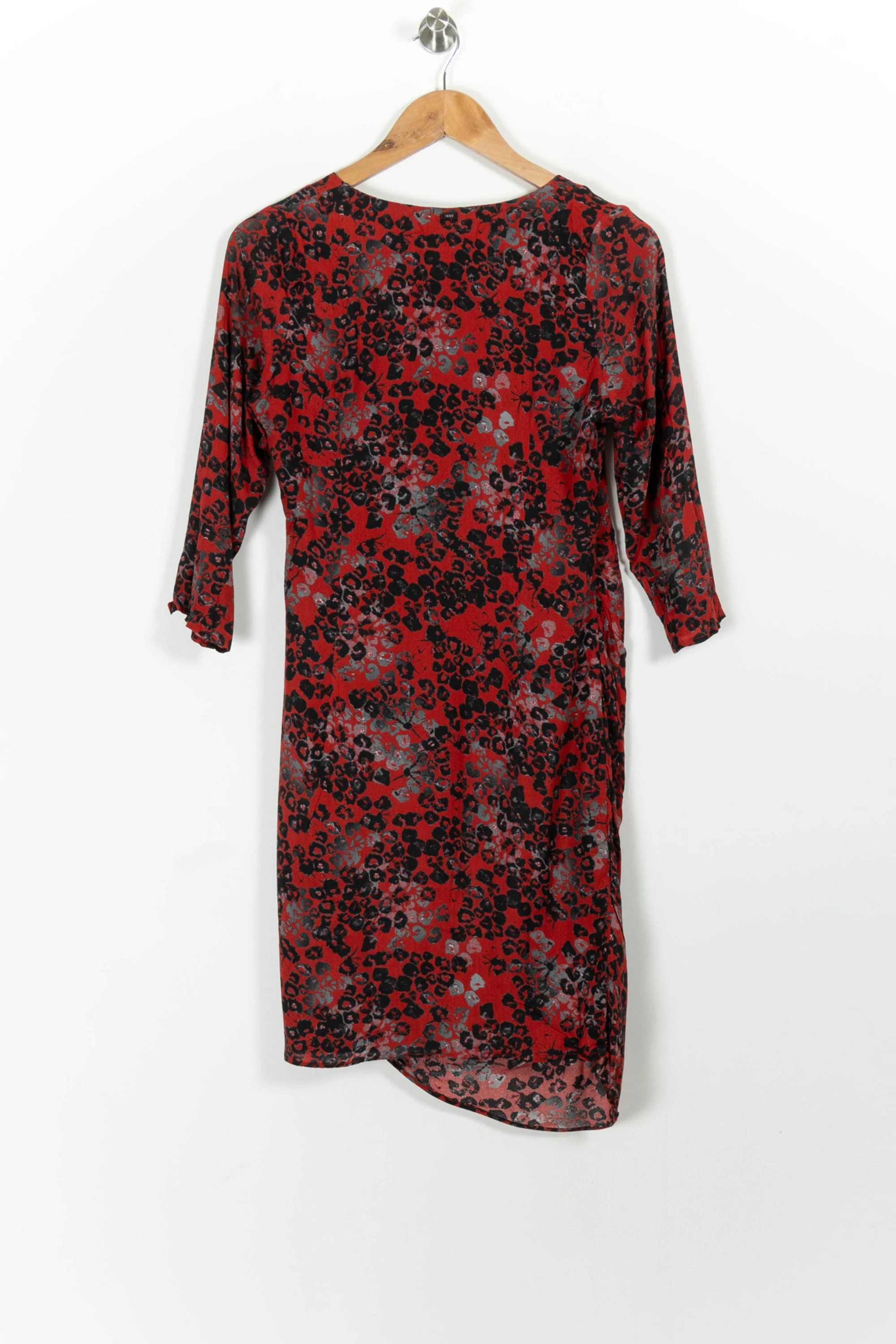 Robe Porte-feuille Rouge et Noir - Taille M/38 - Image 4