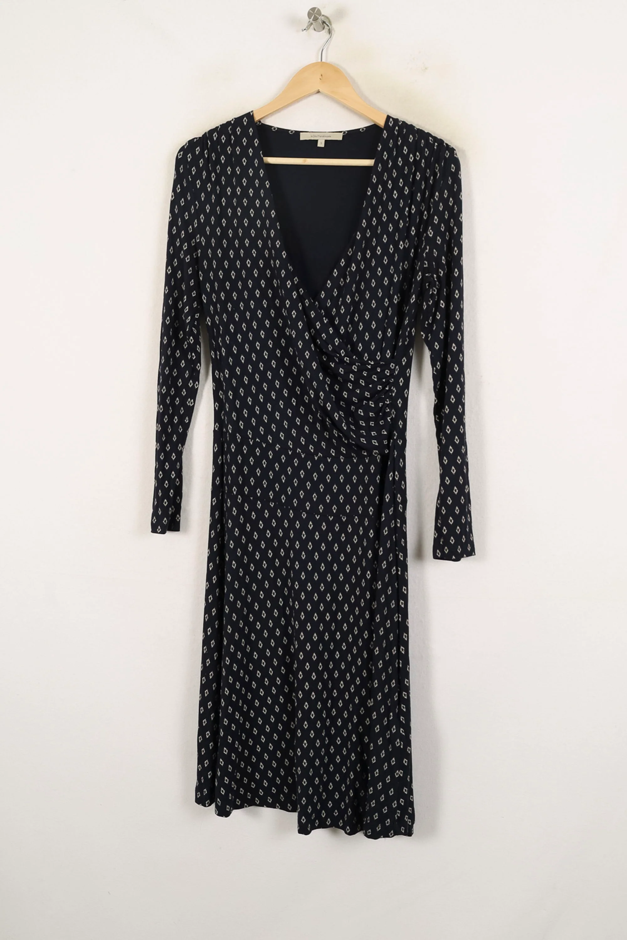Robe Portefeuille Bleue - Taille S/36 - Image 2