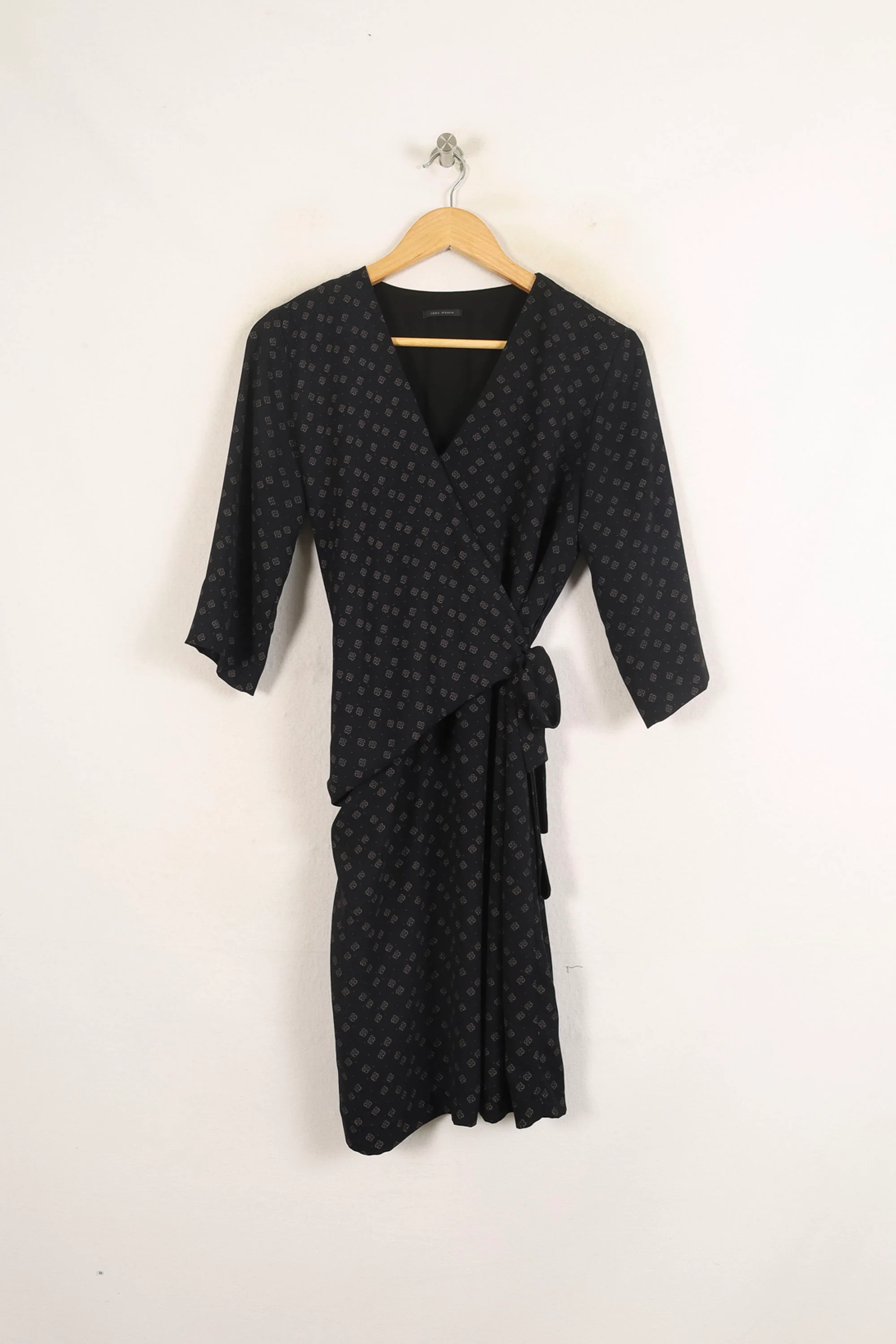 Robe Portefeuille Noire - Taille L/40 - Image 2