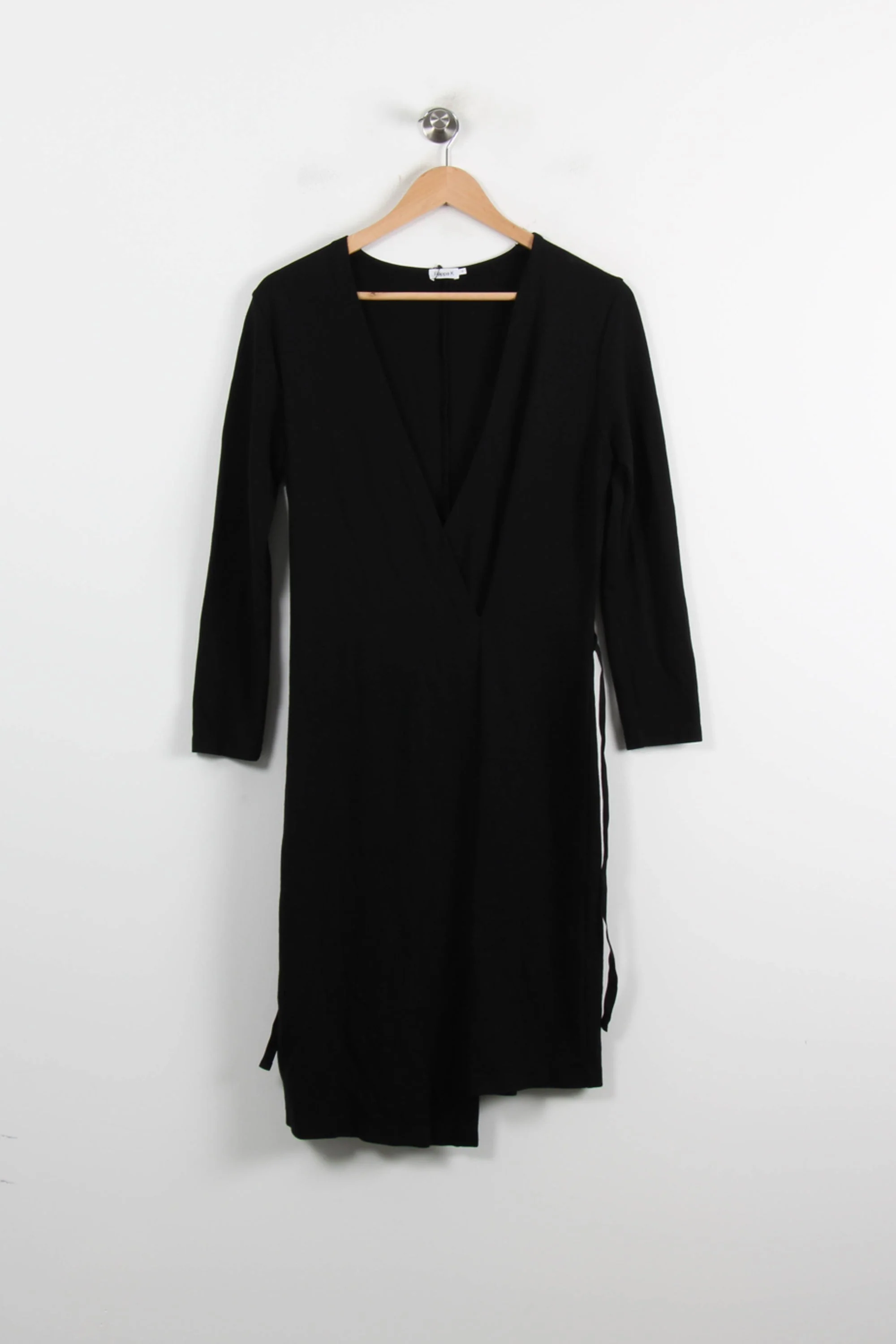 Robe Portefeuille Noire - Taille S/36 - Image 2