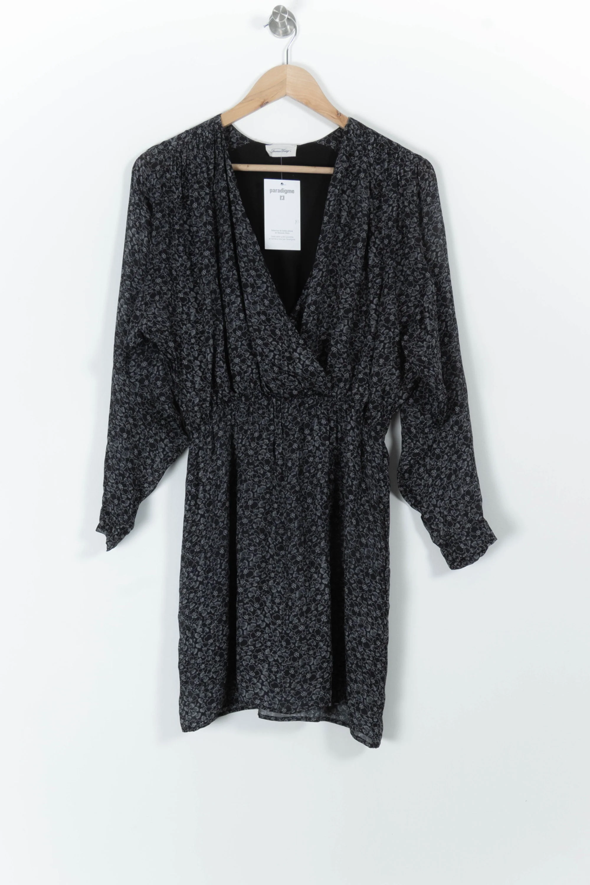 Robe Portefeuille Noire - Taille S/36 - Image 2