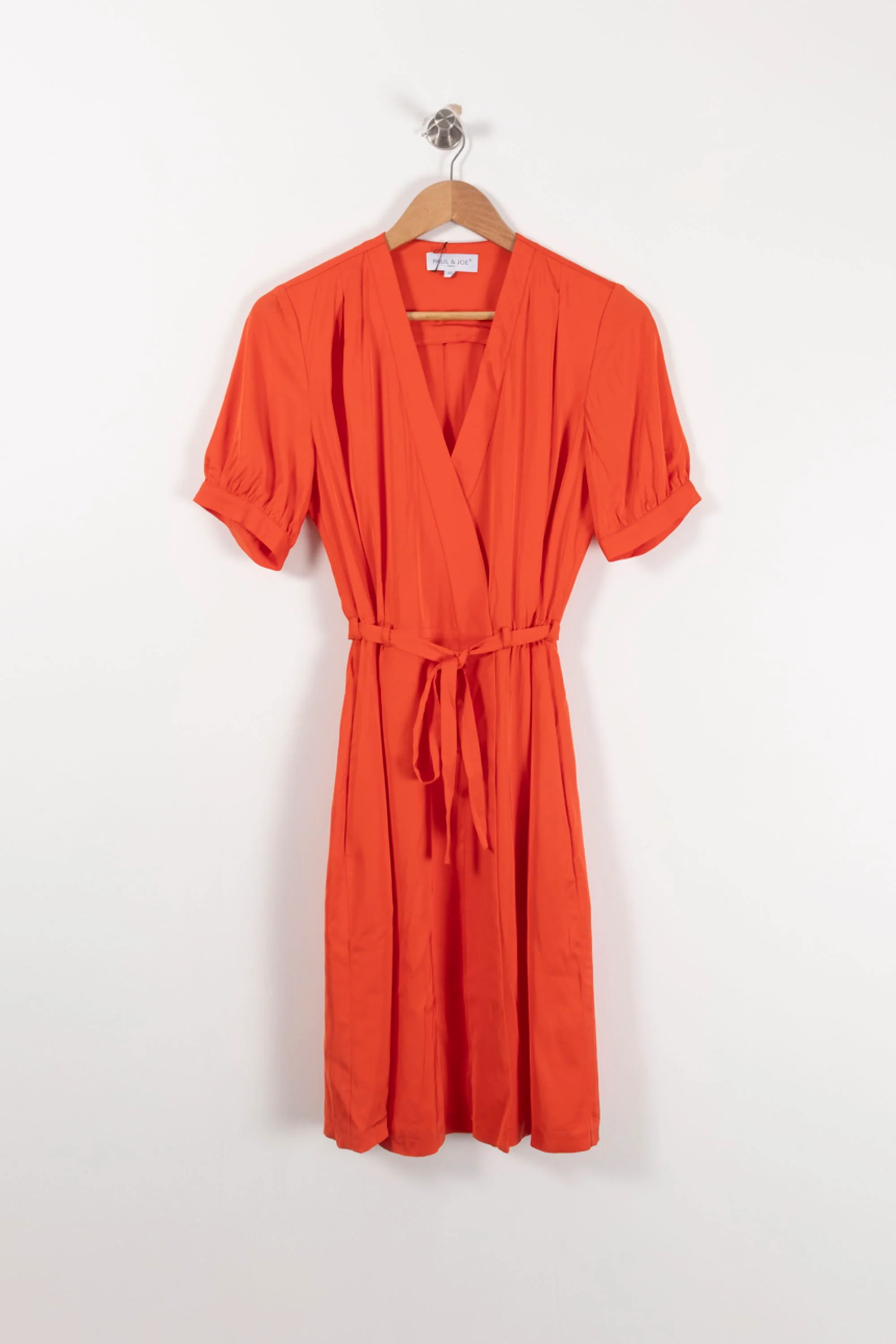 Robe Portefeuille Orange - Taille L/40 - Image 2