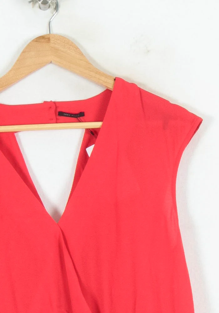 Robe Portefeuille Rouge - Taille XL/42 - Image 3