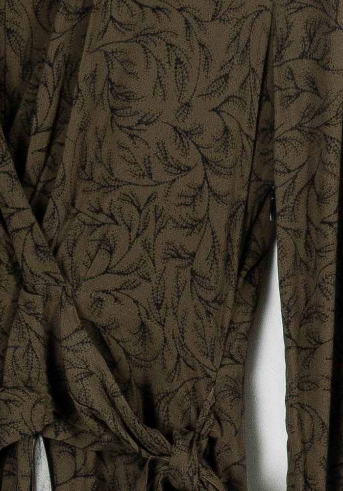 Robe Portefeuille Verte - Taille M/38 - Image 3