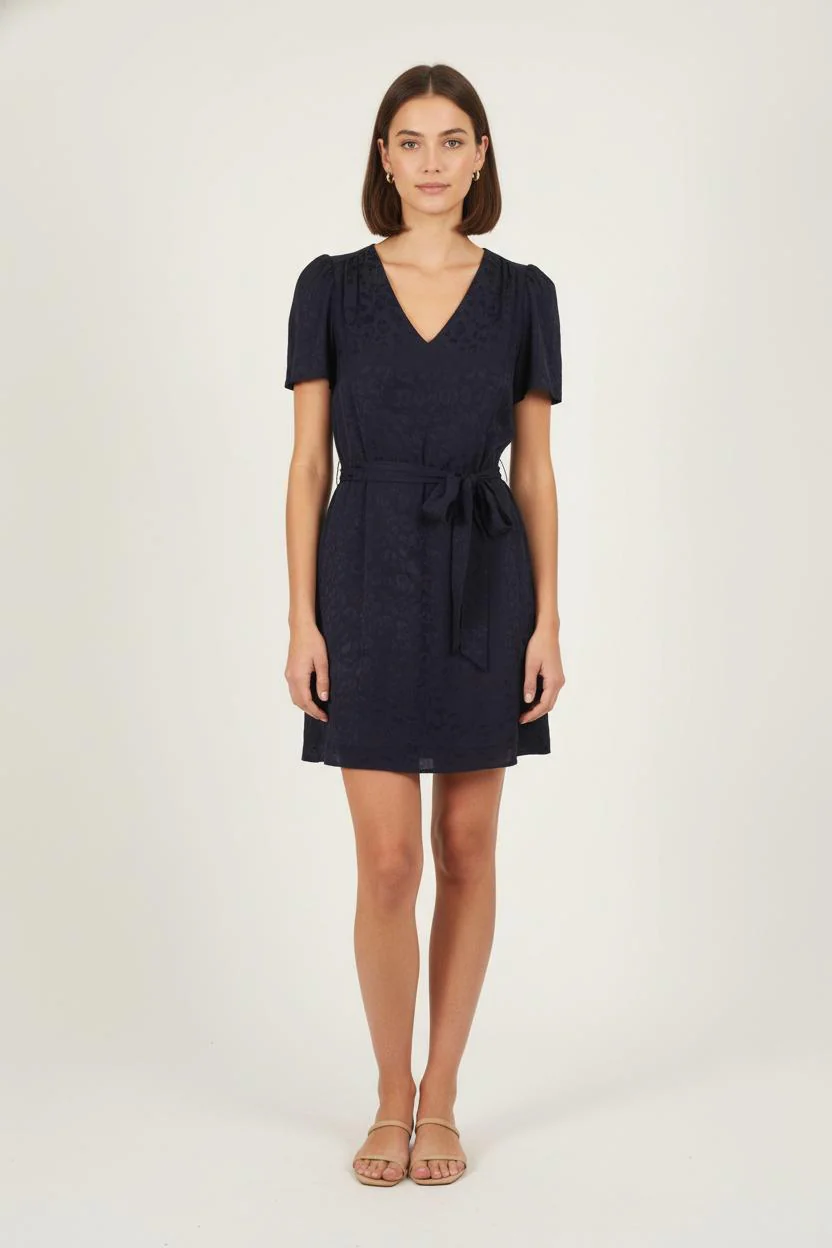Robe Portefeuille Violette - Taille S/36