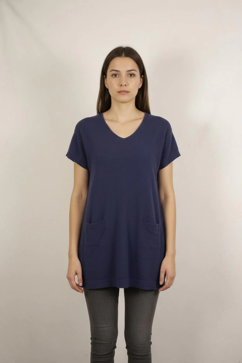 Robe Pull Bleu - Taille XL/42