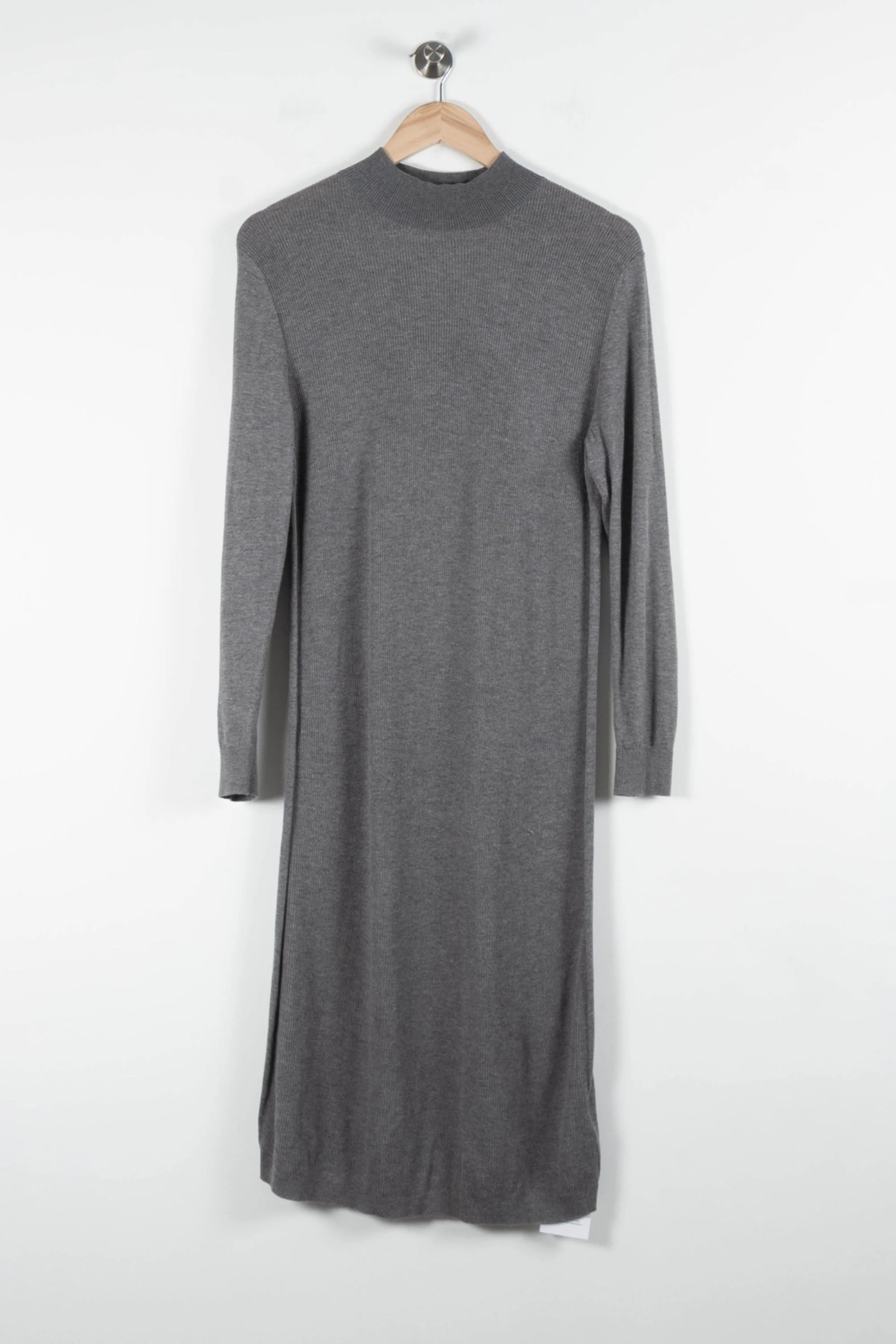 Robe Pull Grise - Taille L/40 - Image 2