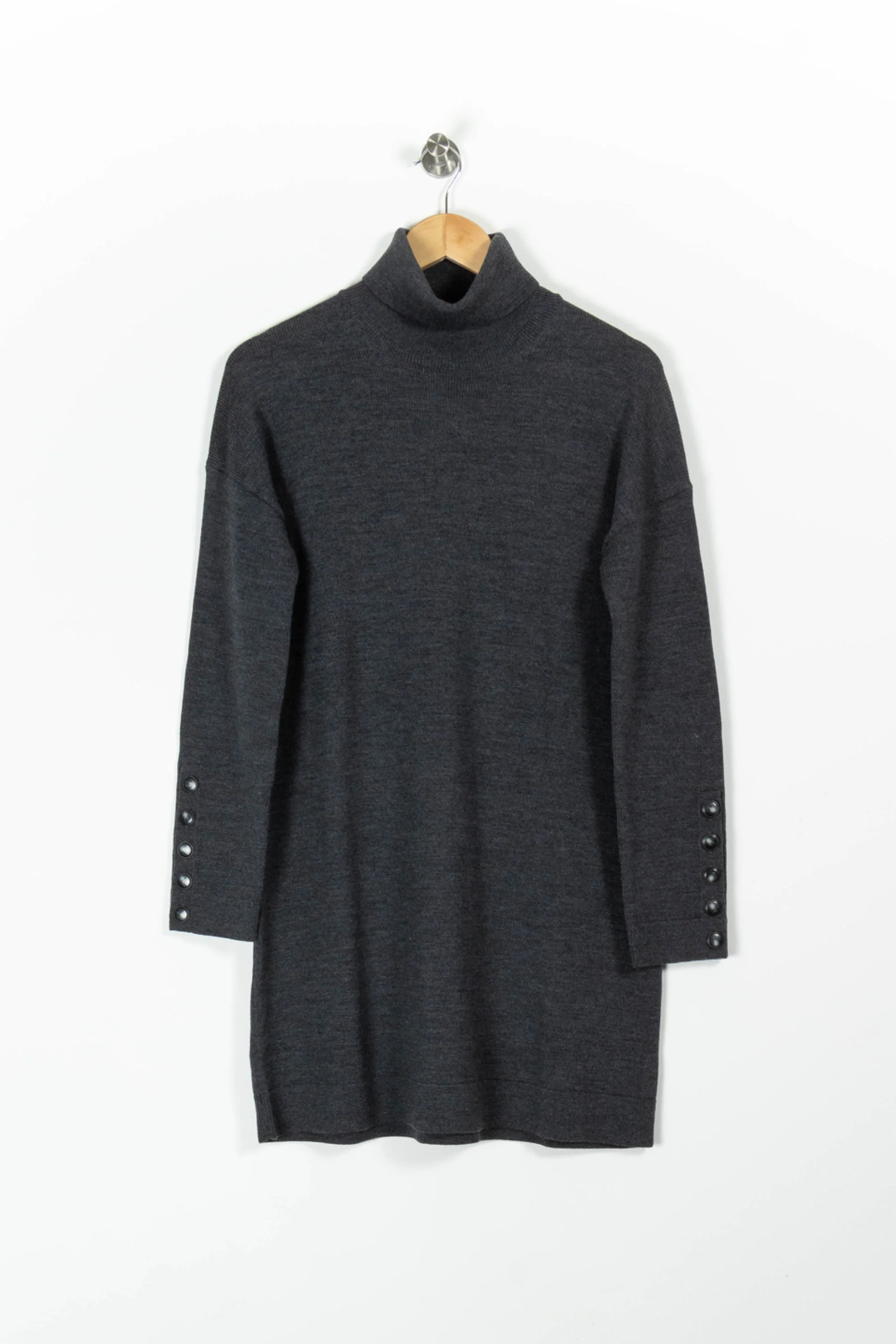 Robe Pull Grise - Taille S/36 - Image 2