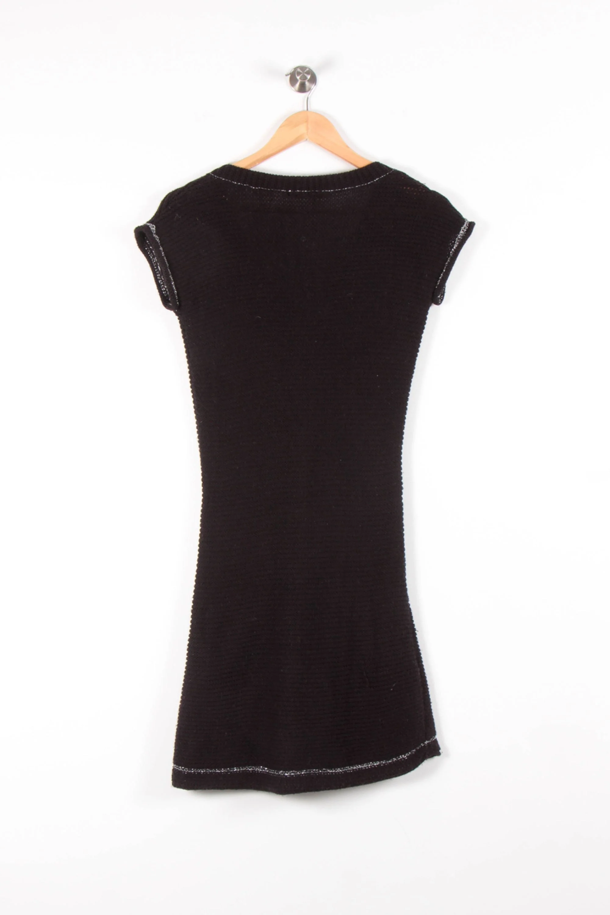 Robe Pull Noire - Taille S/36 - Image 4