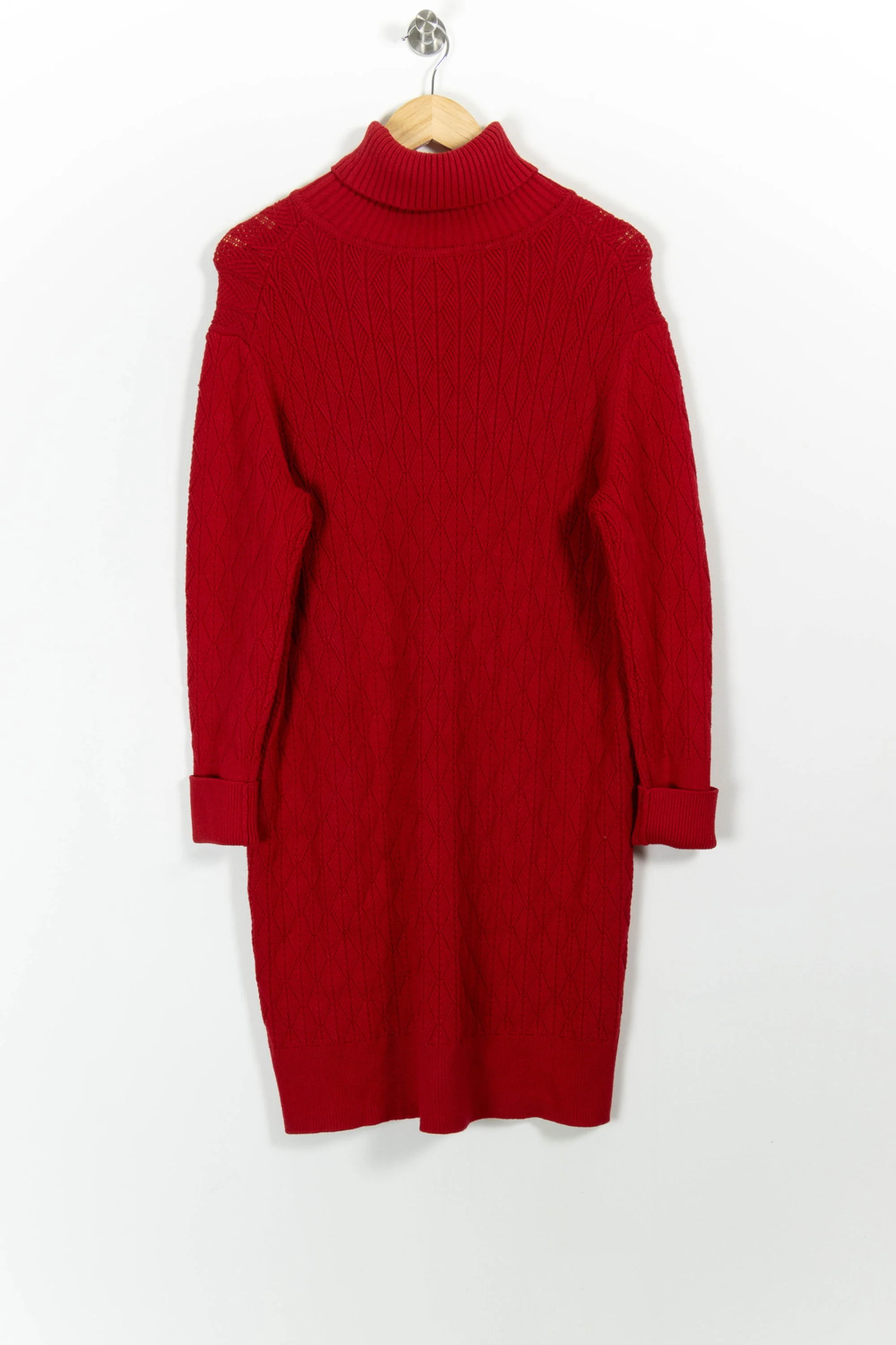 Robe Pull Rouge - Taille XS/34 - Image 4