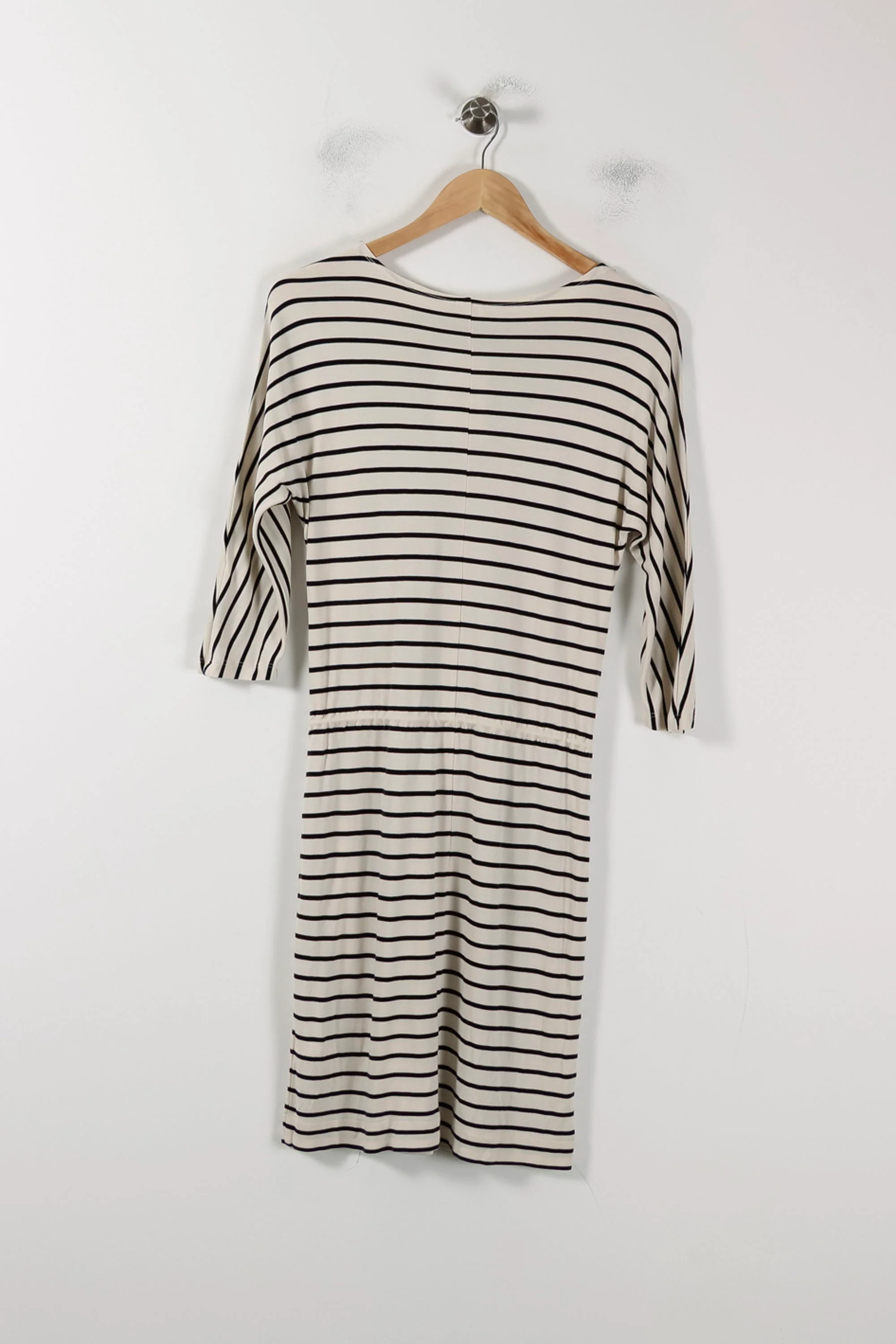 Robe Rayée Blanche et Noire - Taille XS/34 - Image 4
