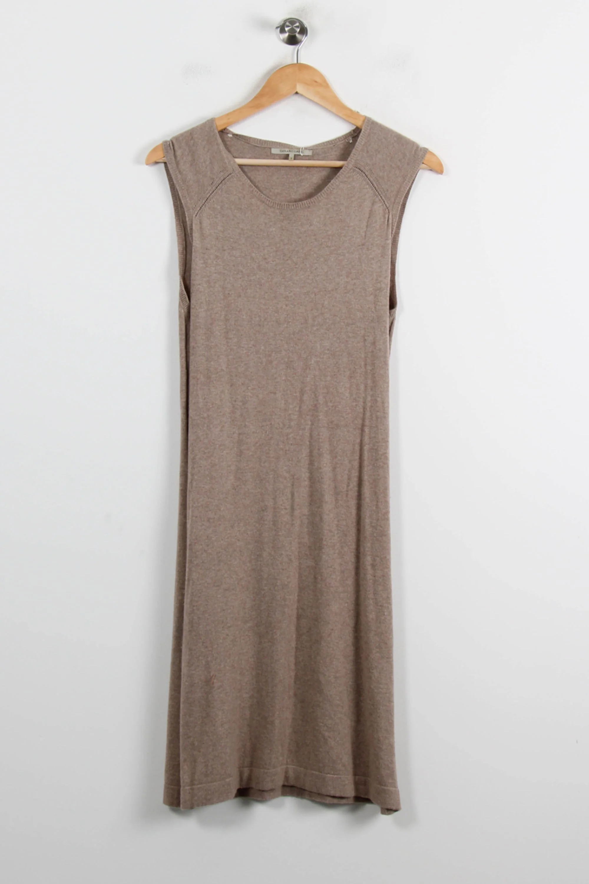 Robe Sans Manches Beige - Taille L/40 - Image 2