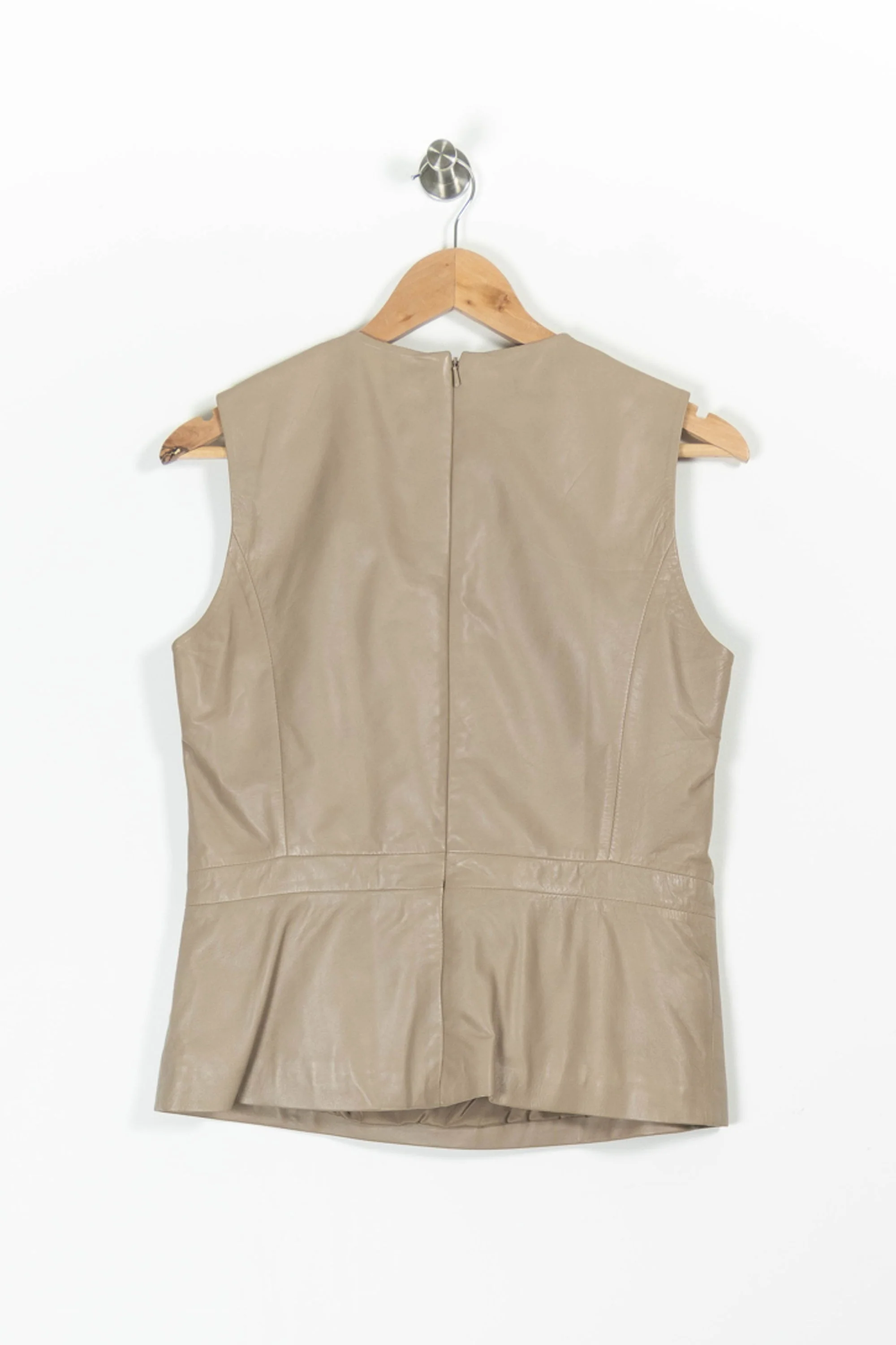 Robe Sans Manches Beige - Taille M/38 - Image 4