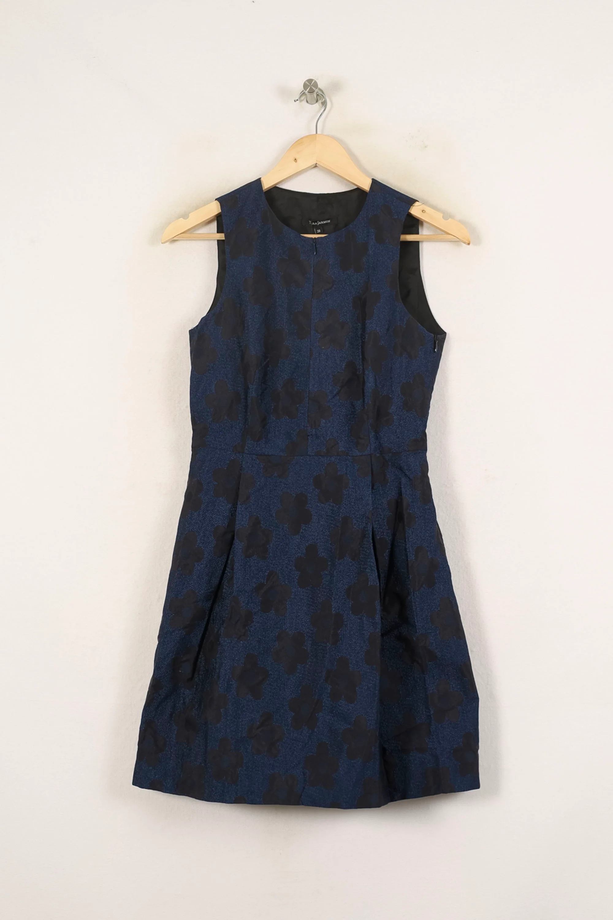 Robe Sans Manches Bleue et Noire - Taille M/38 - Image 2