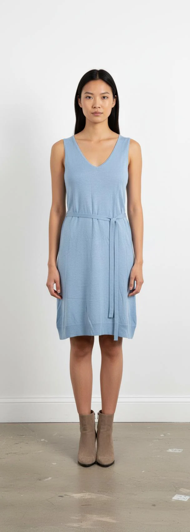 Robe Sans Manches Bleue - Taille XS/34