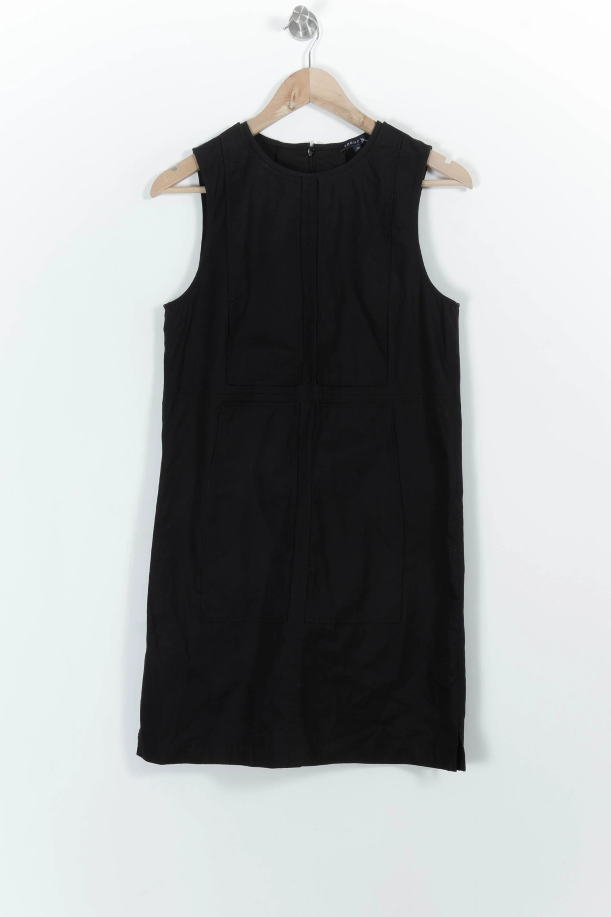 Robe Sans Manches Noire - Taille S/36 - Image 2
