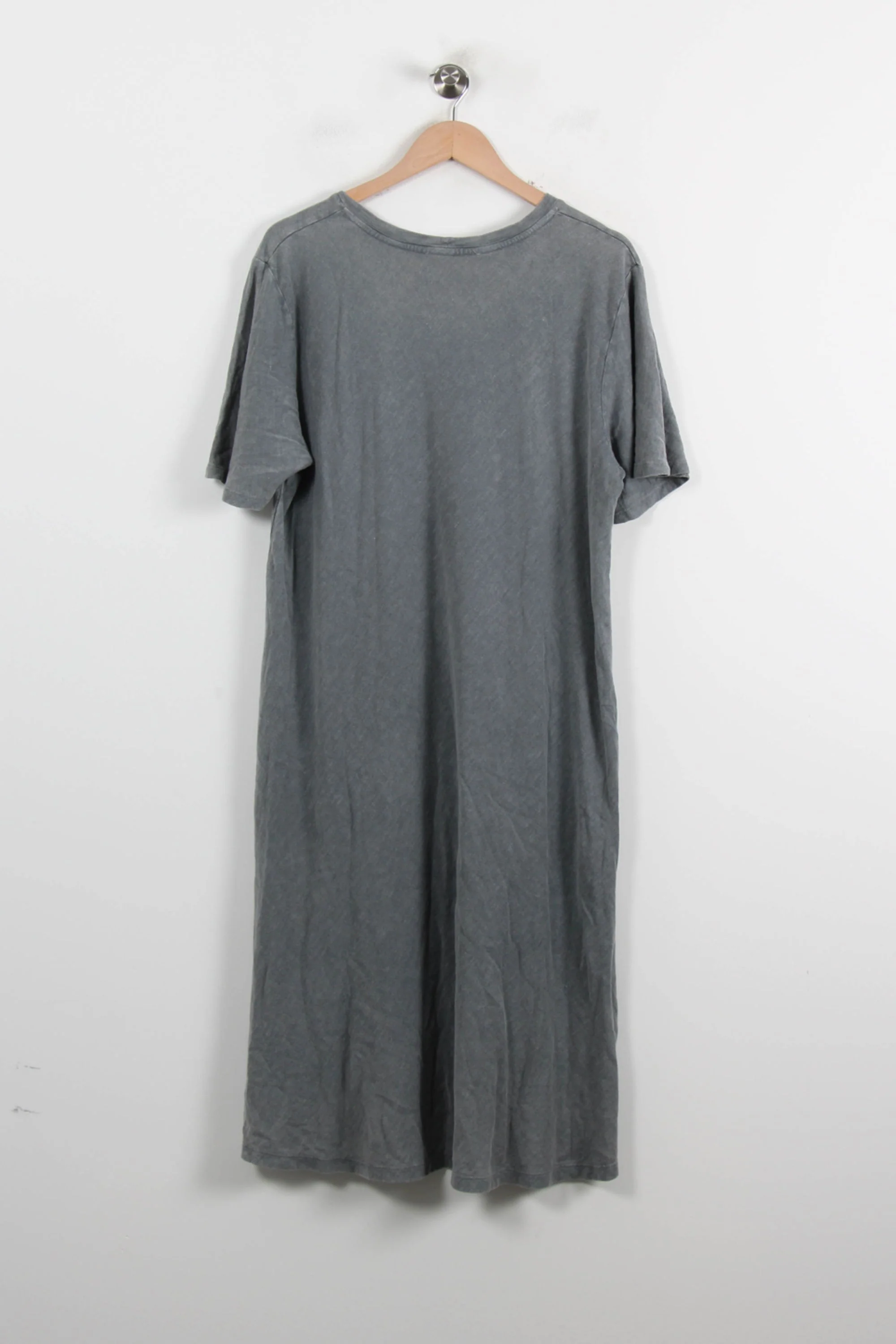 Robe T-shirt Grise - Taille L/40 - Image 4
