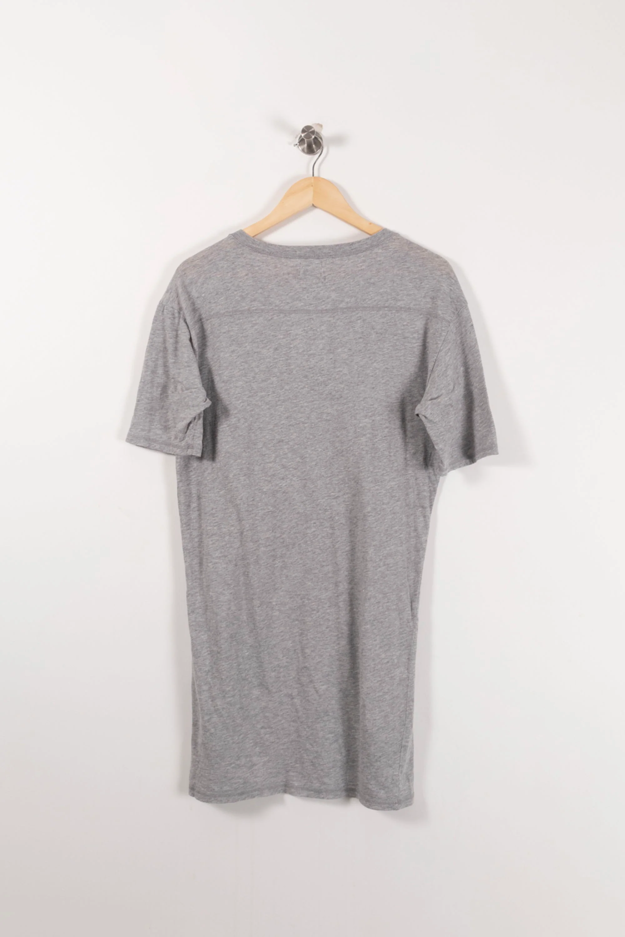 Robe T-shirt Grise - Taille S/36 - Image 4