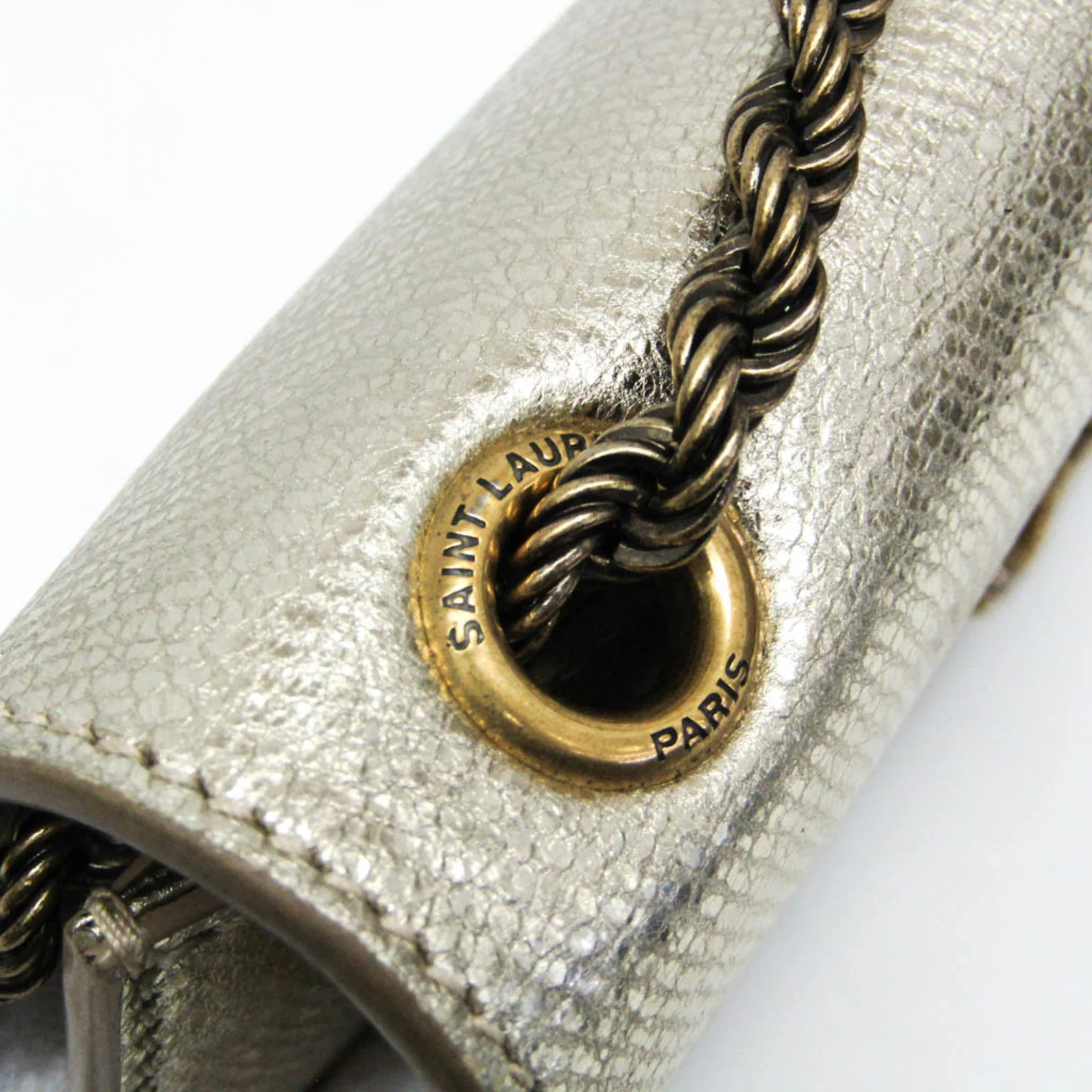 Saint Laurent Classic Monogram Crossbody Bag Calfskin - Image 12