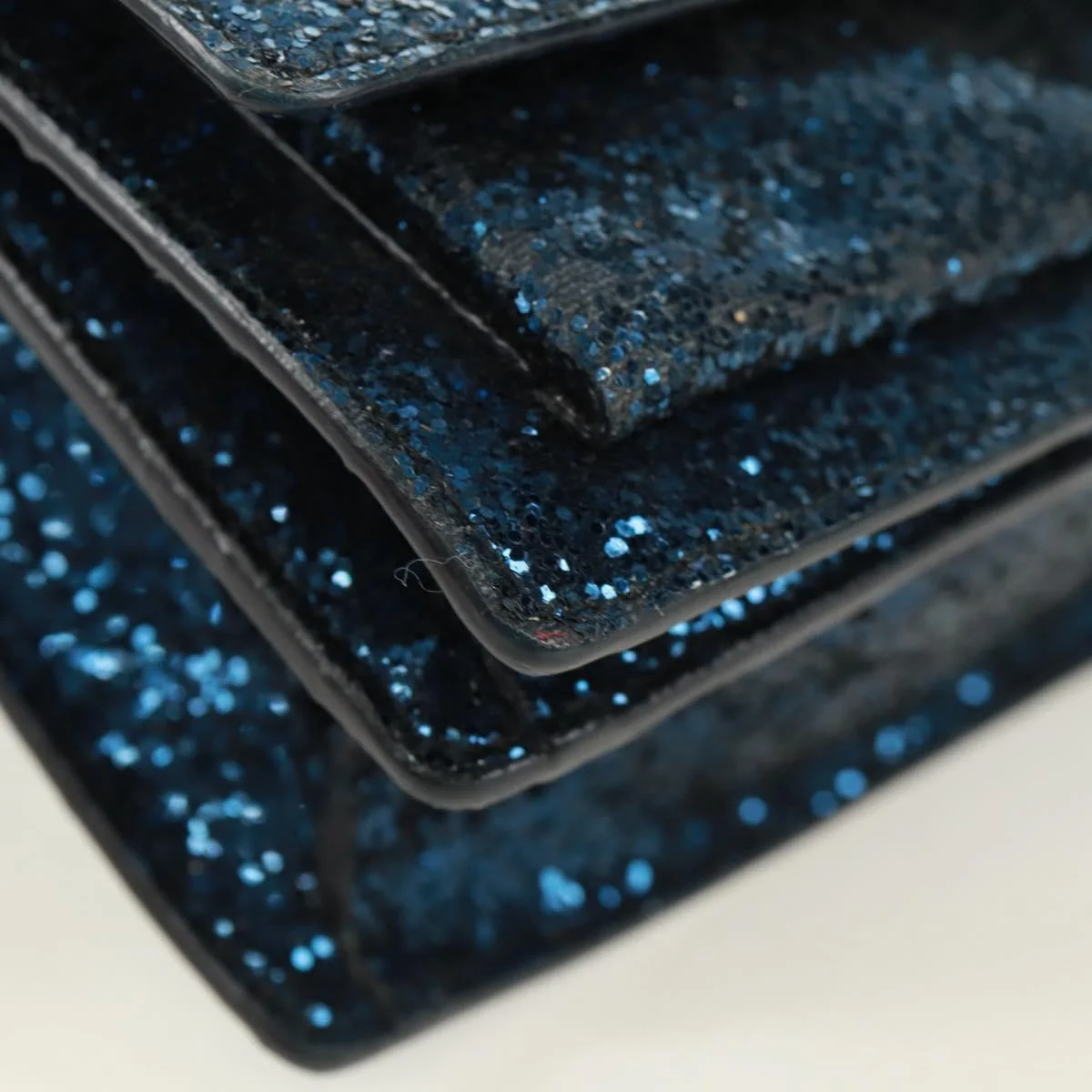 Saint Laurent Sunset Satchel Glitter - Image 9