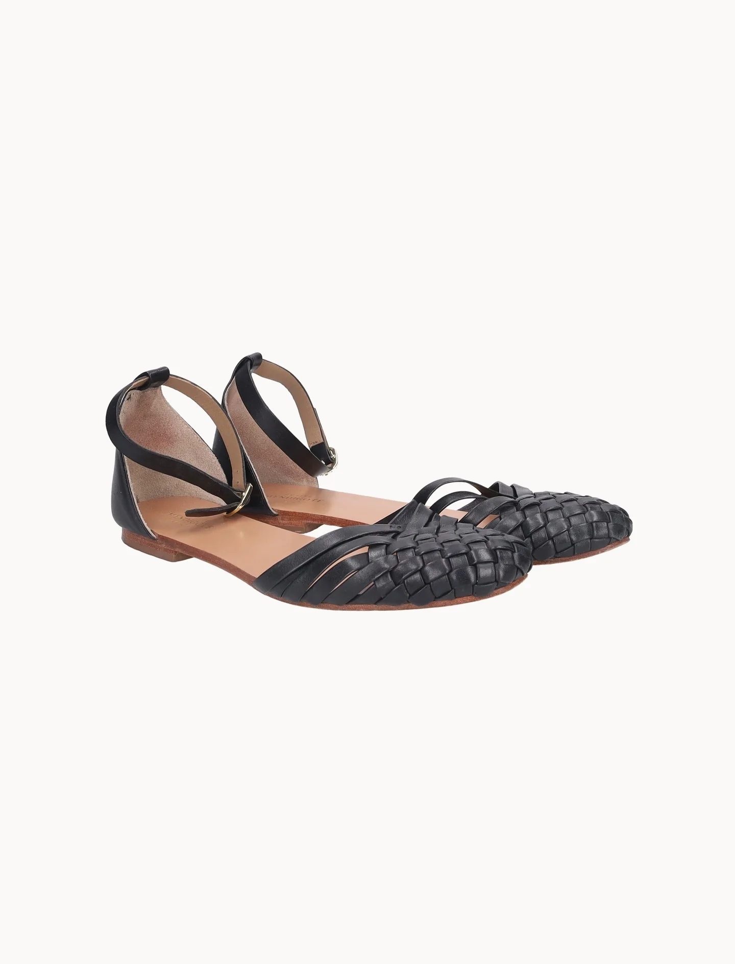 Sandales Noires - Taille L/40 - Image 2