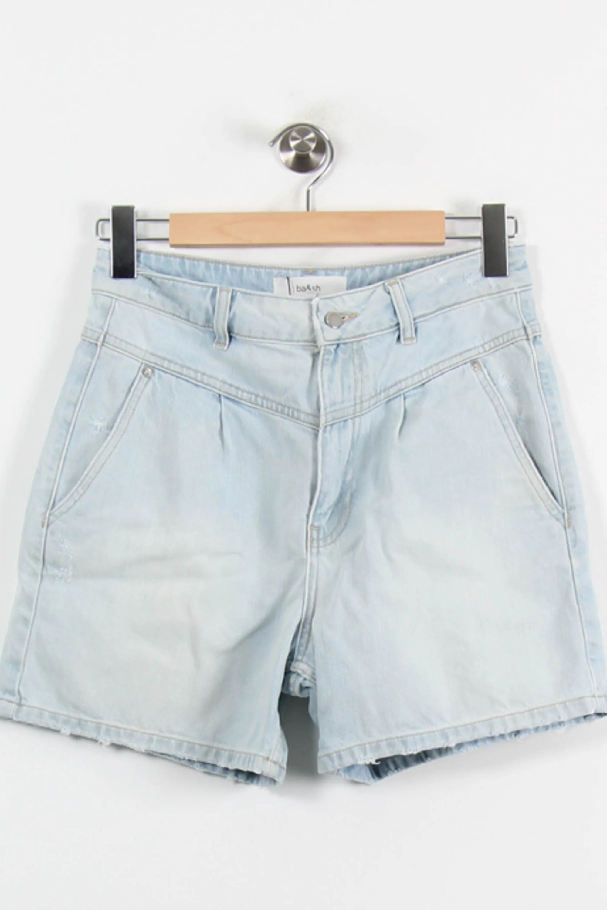 Short en Jean Bleu Clair - Taille S/36 - Image 2