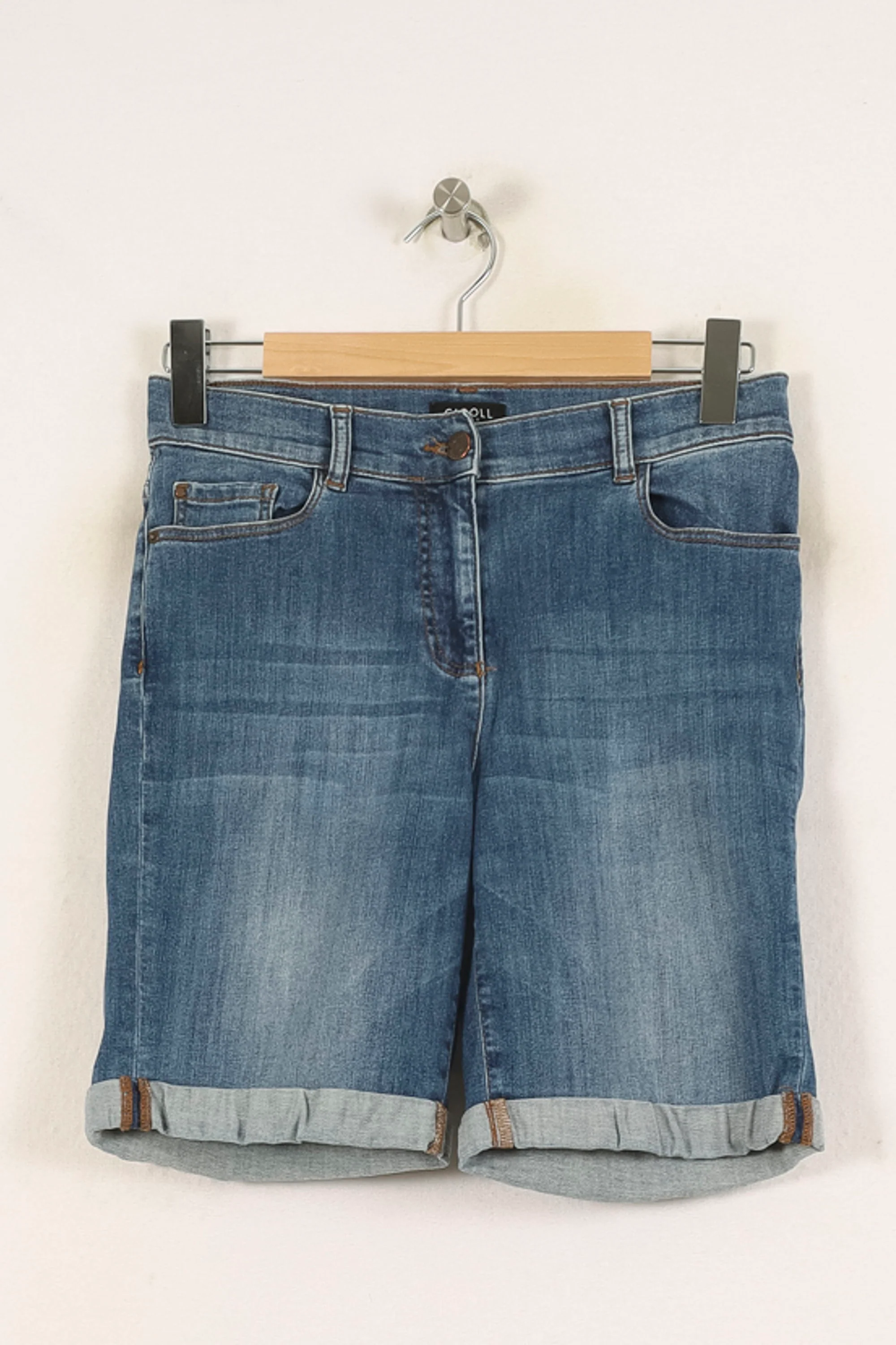Short en Jean Bleu - Taille M/38 - Image 2