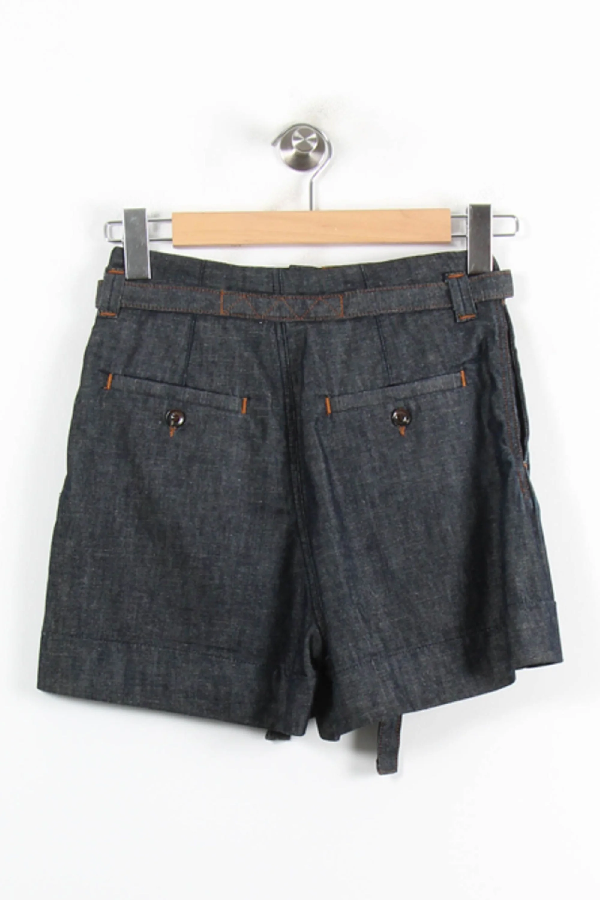 Short en Jean Bleu - Taille XS/34 - Image 4