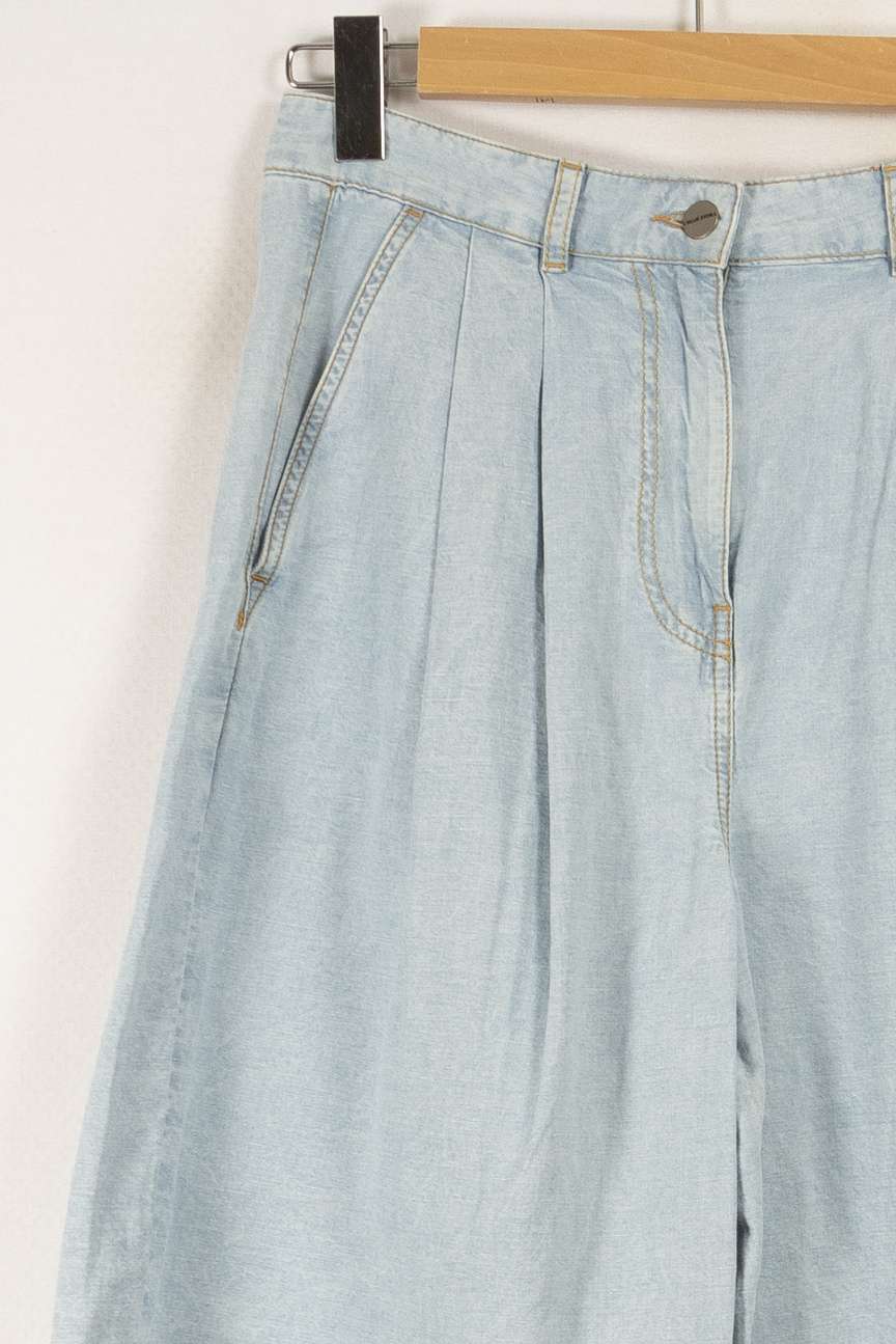 Short en jean large bleu - Taille M/38 - Image 3