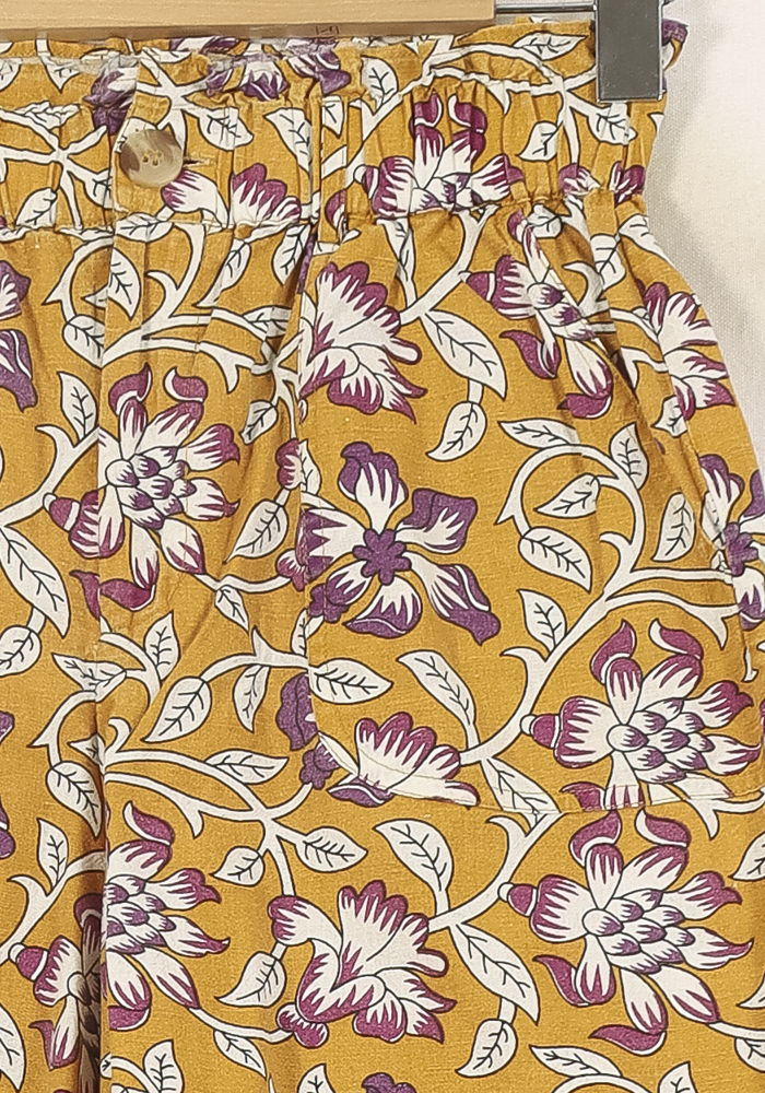 Short Jaune et Violet - Taille XS/34 - Image 3