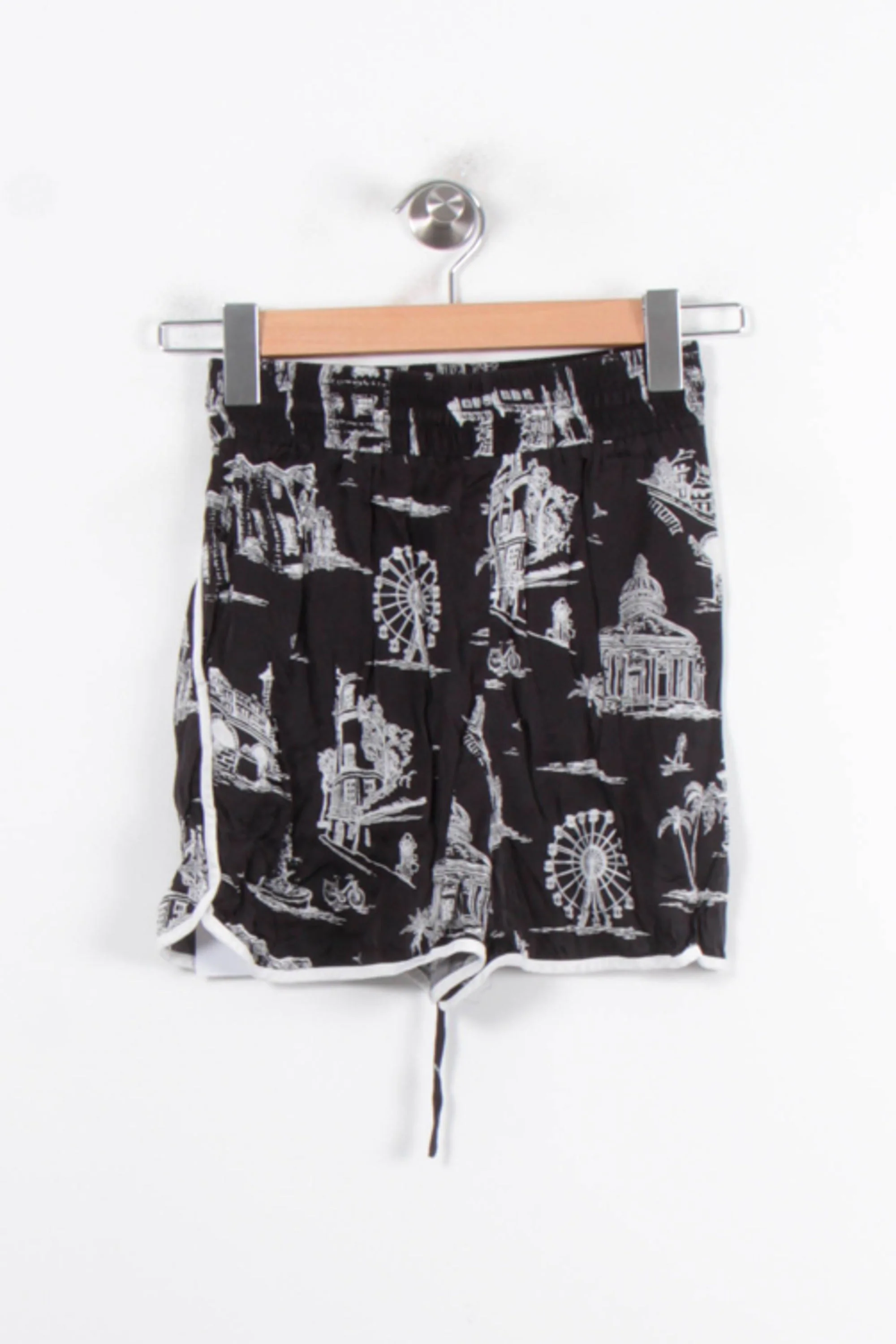 Short Noir et Blanc - Taille XS/34 - Image 4