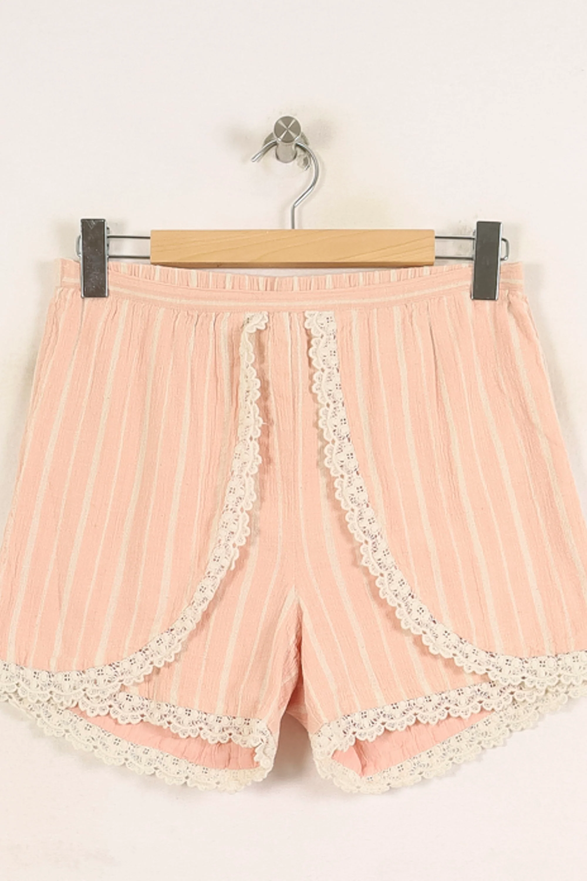 Short Rose et Blanc - Taille L/40 - Image 2