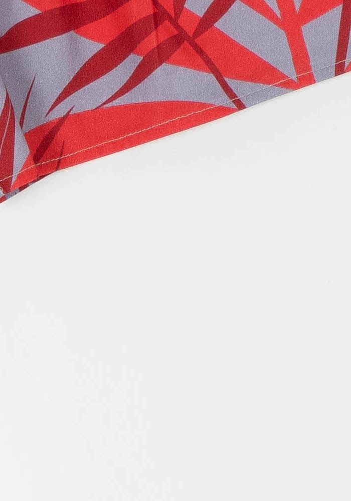 Short Rouge et Gris - Taille XS/34 - Image 3