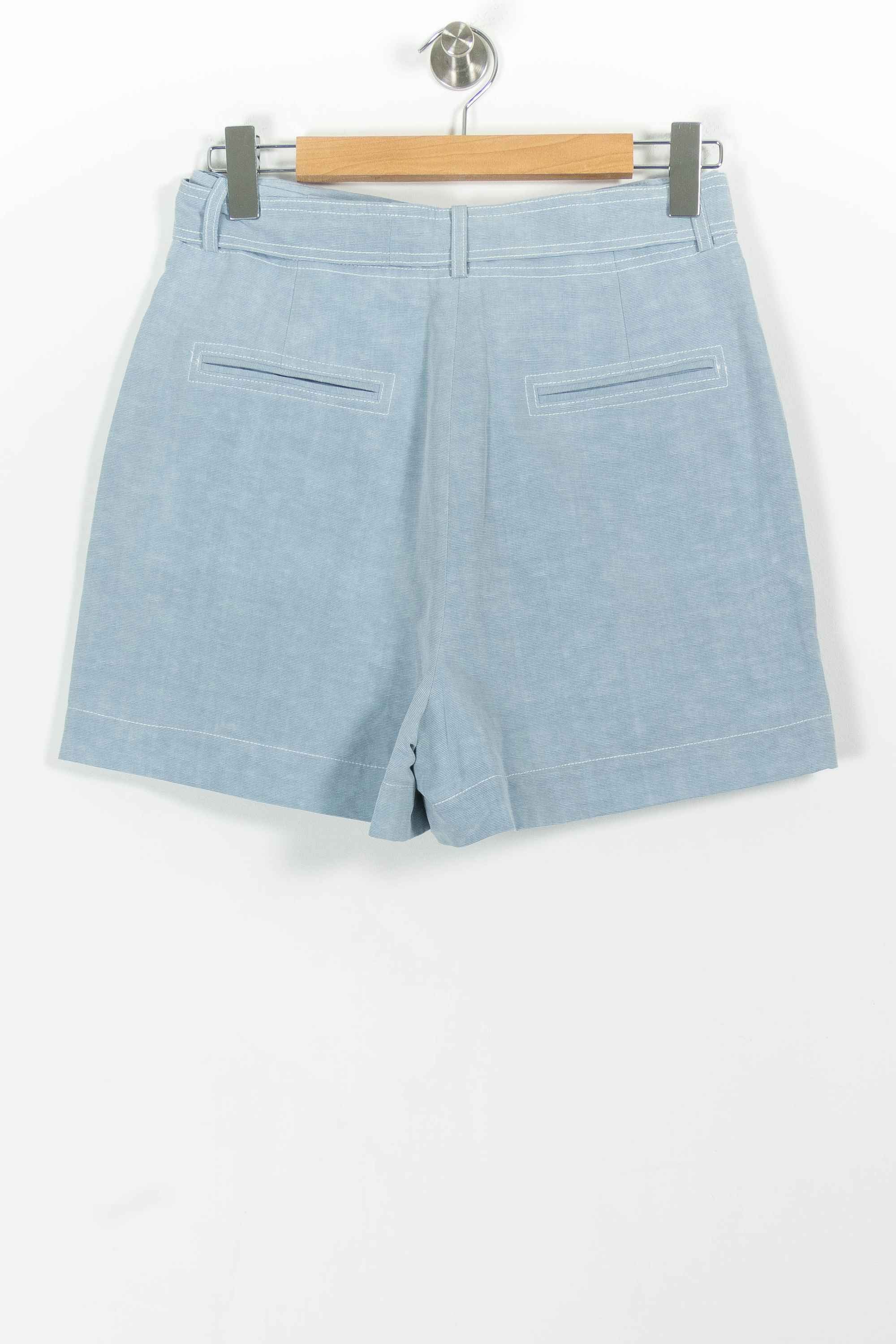 Short Taille Haute Bleu - Taille M/38 - Image 4