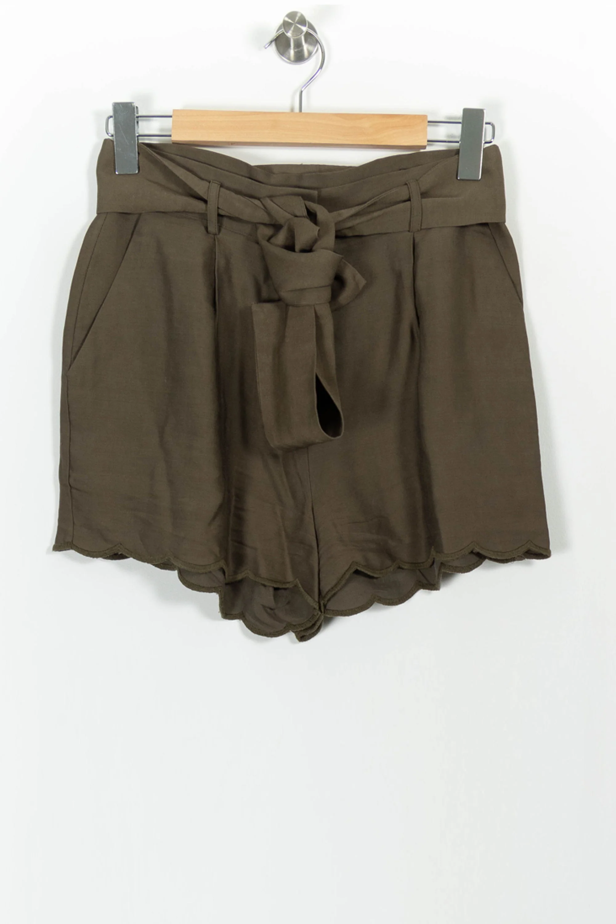 Short Taille Haute Vert - Taille M/38 - Image 2