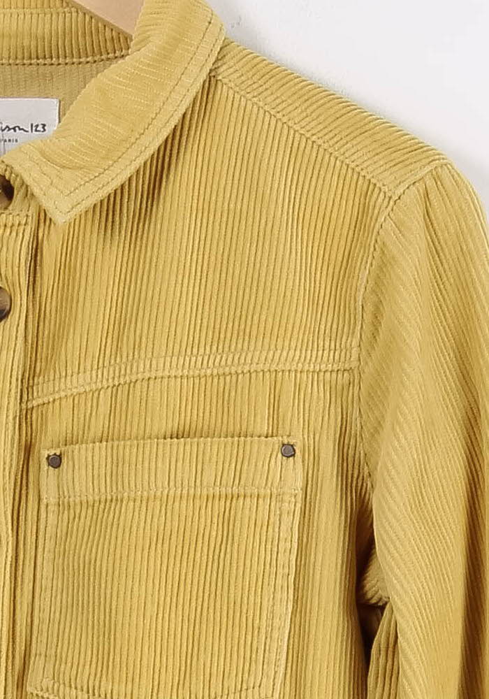 Surchemise Jaune - Taille S/36 - Image 3